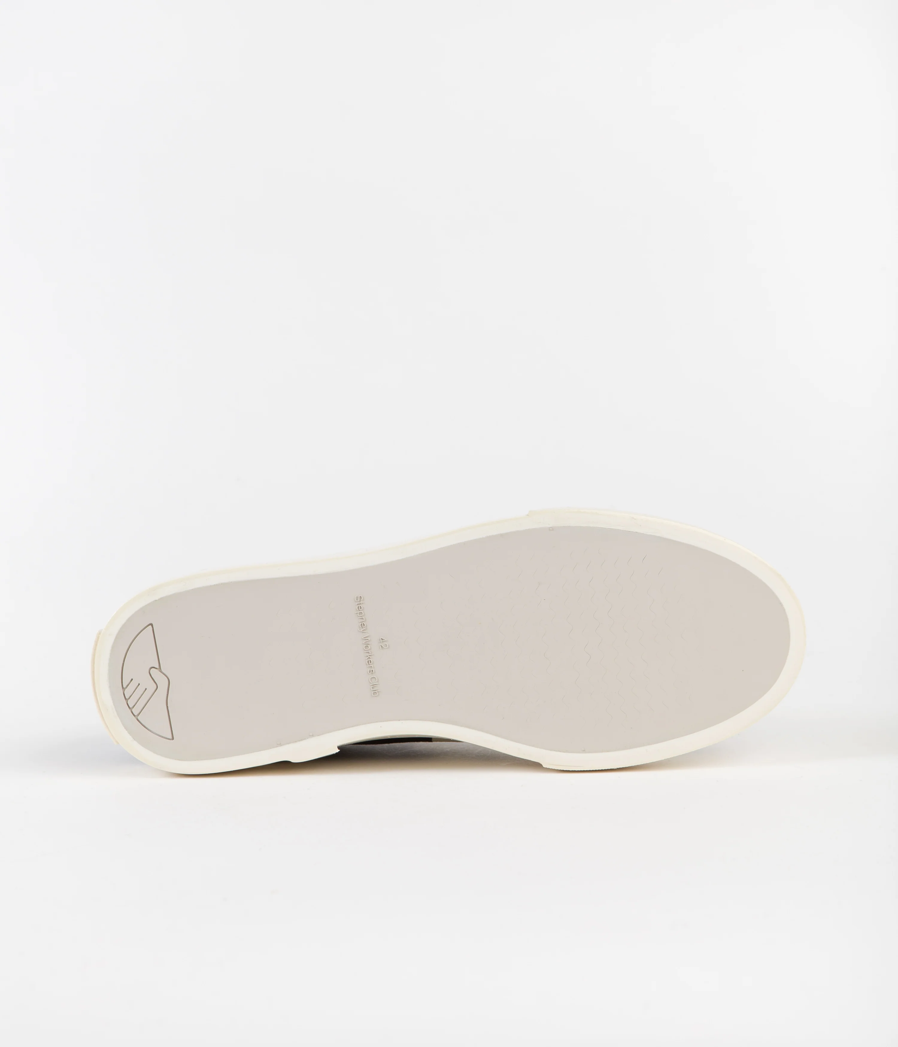 Stepney Workers Club Dellow Shroom Hands Shoes - Black / White - Image 6
