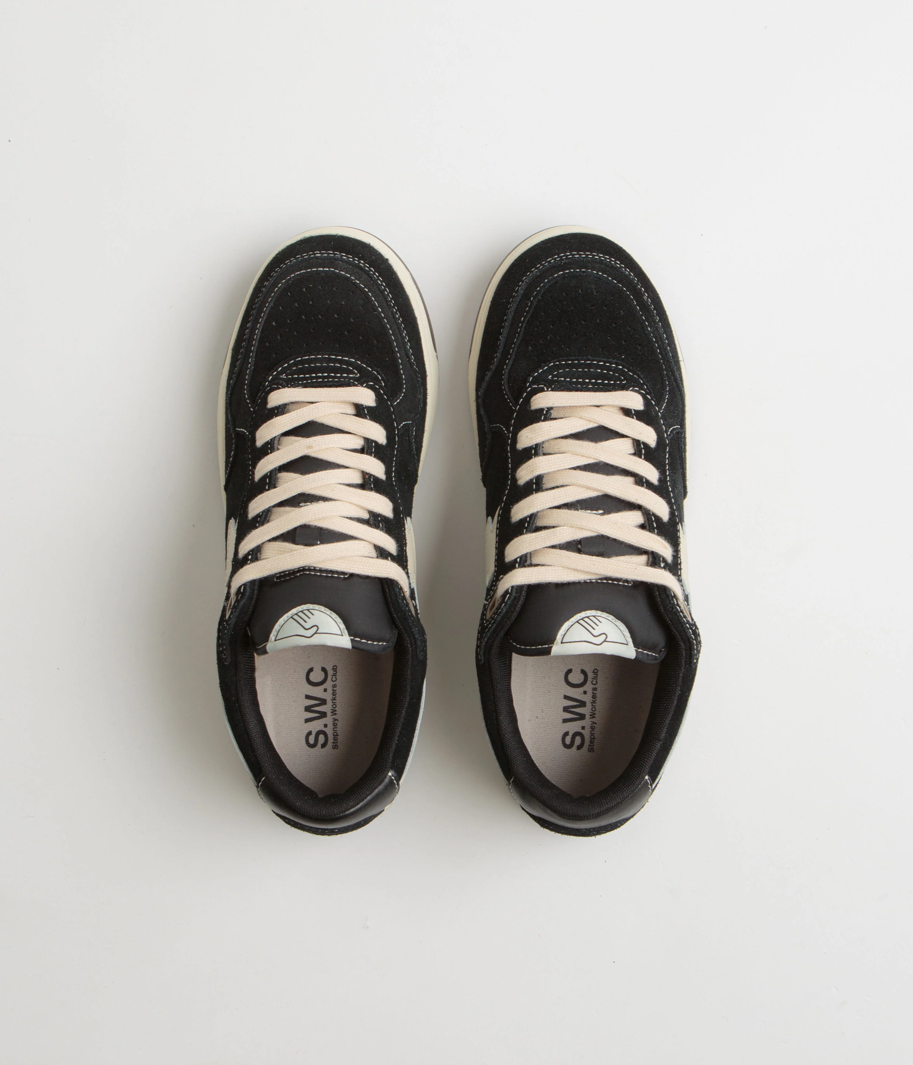 Stepney Workers Club Osier S-Strike Geo-Merged Shoes - Black / Gold - Image 7