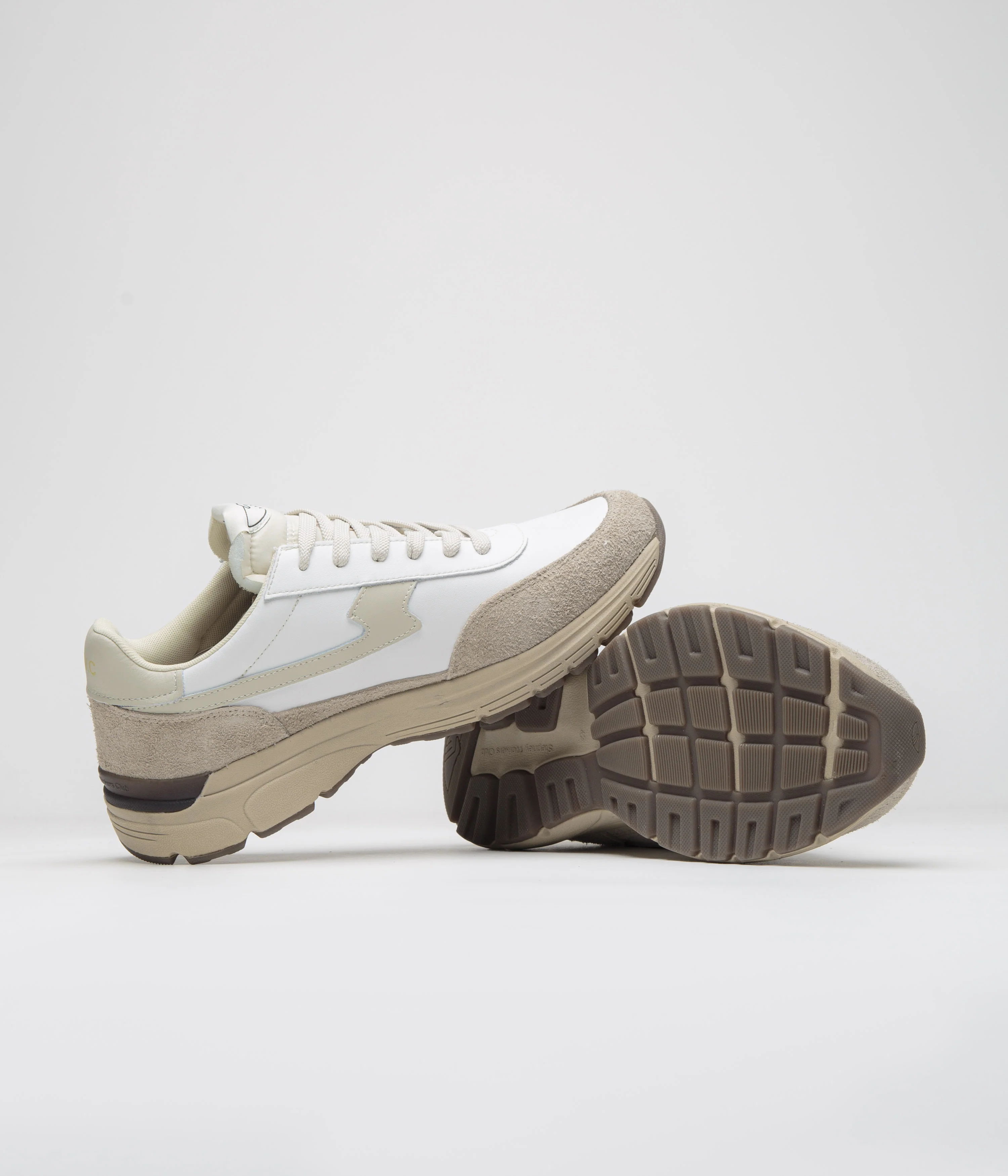 Stepney Workers Club Osier S-Strike Geo-Merged Shoes - Winter / White - Image 5