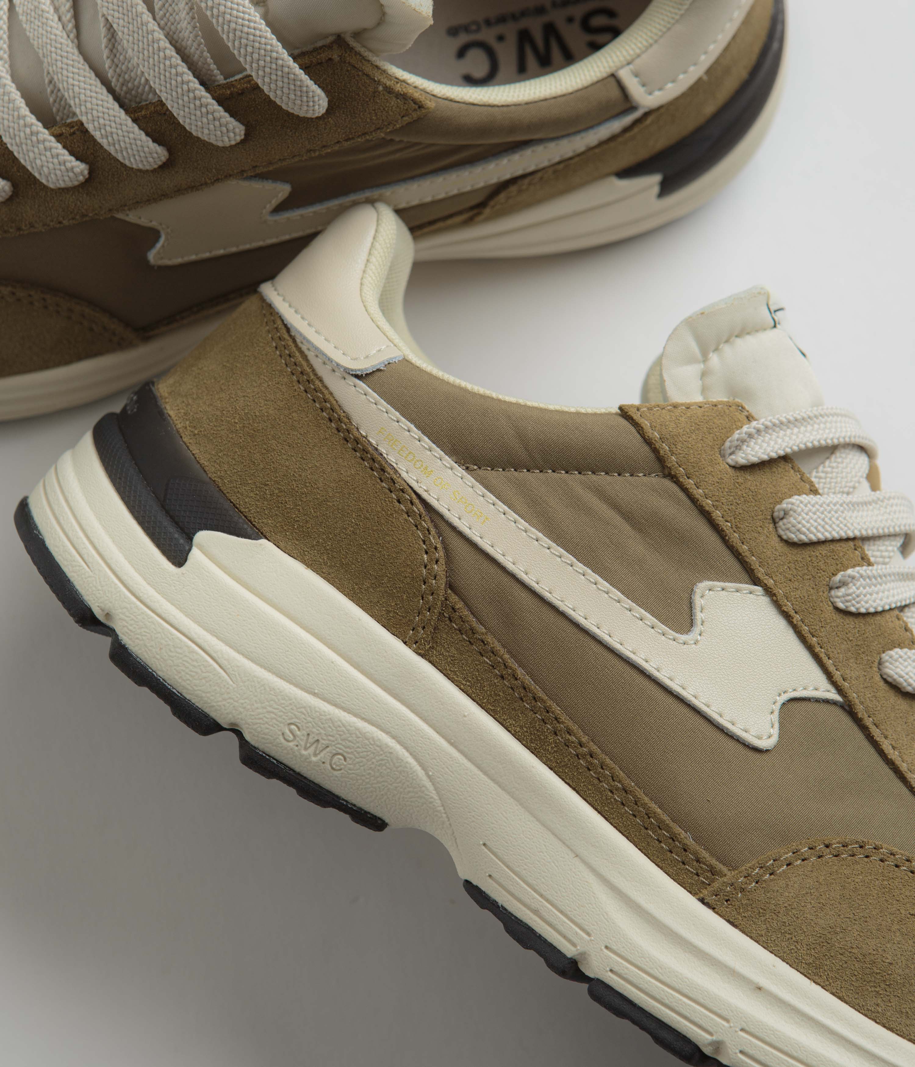 Stepney Workers Club Osier S-Strike Suede Shoes - Desert - Image 3