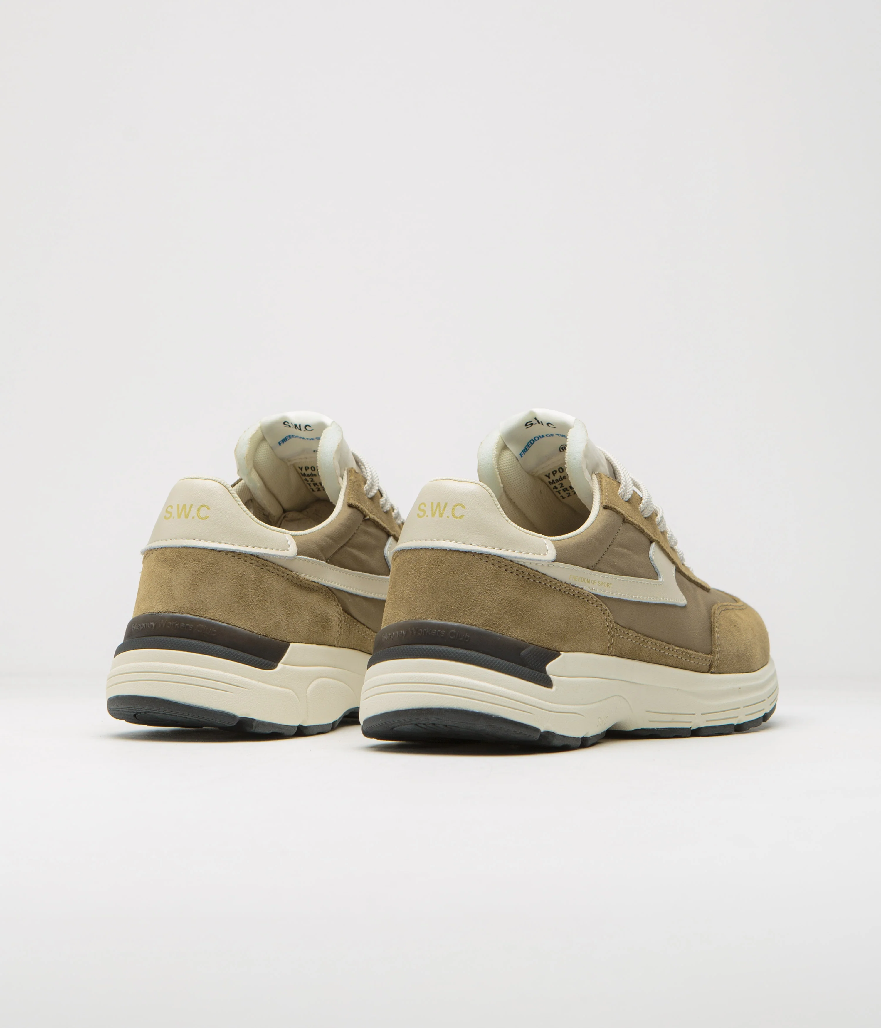 Stepney Workers Club Osier S-Strike Suede Shoes - Desert - Image 4