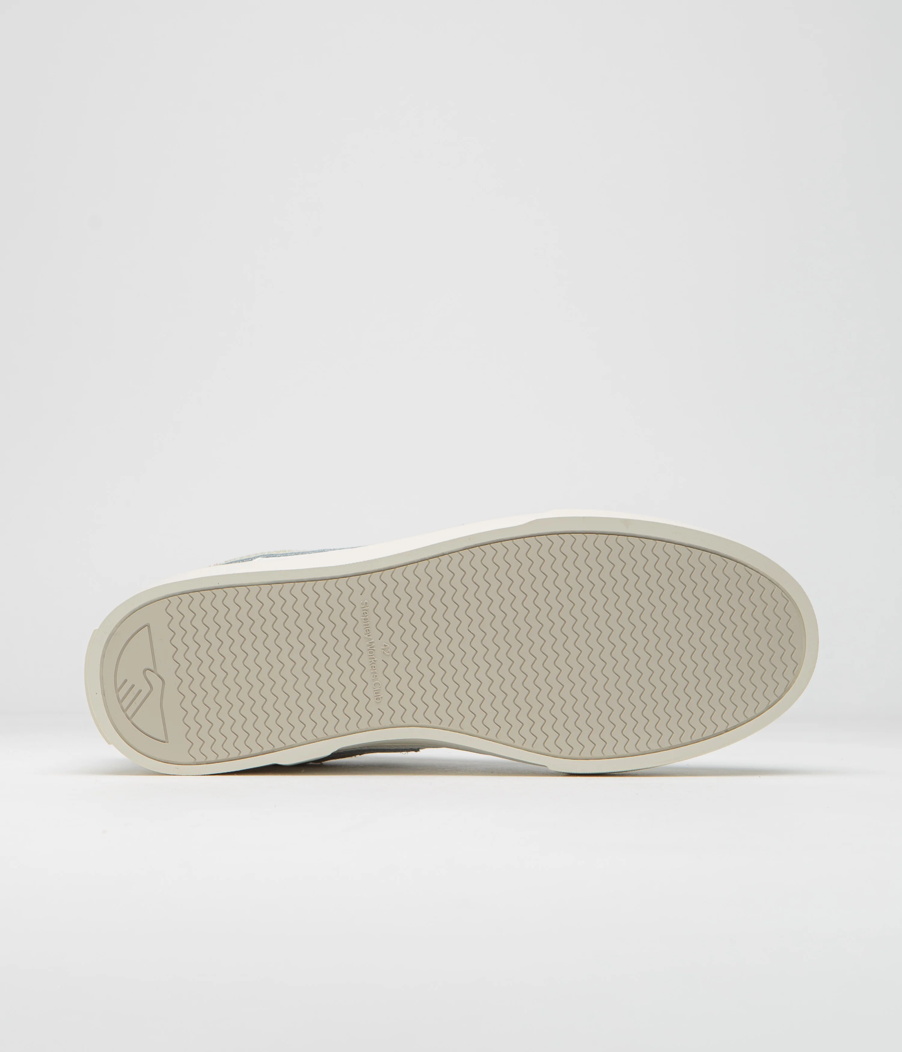 Stepney Workers Club Pearl S-Strike Leather Shoes - White / Putty - Image 6