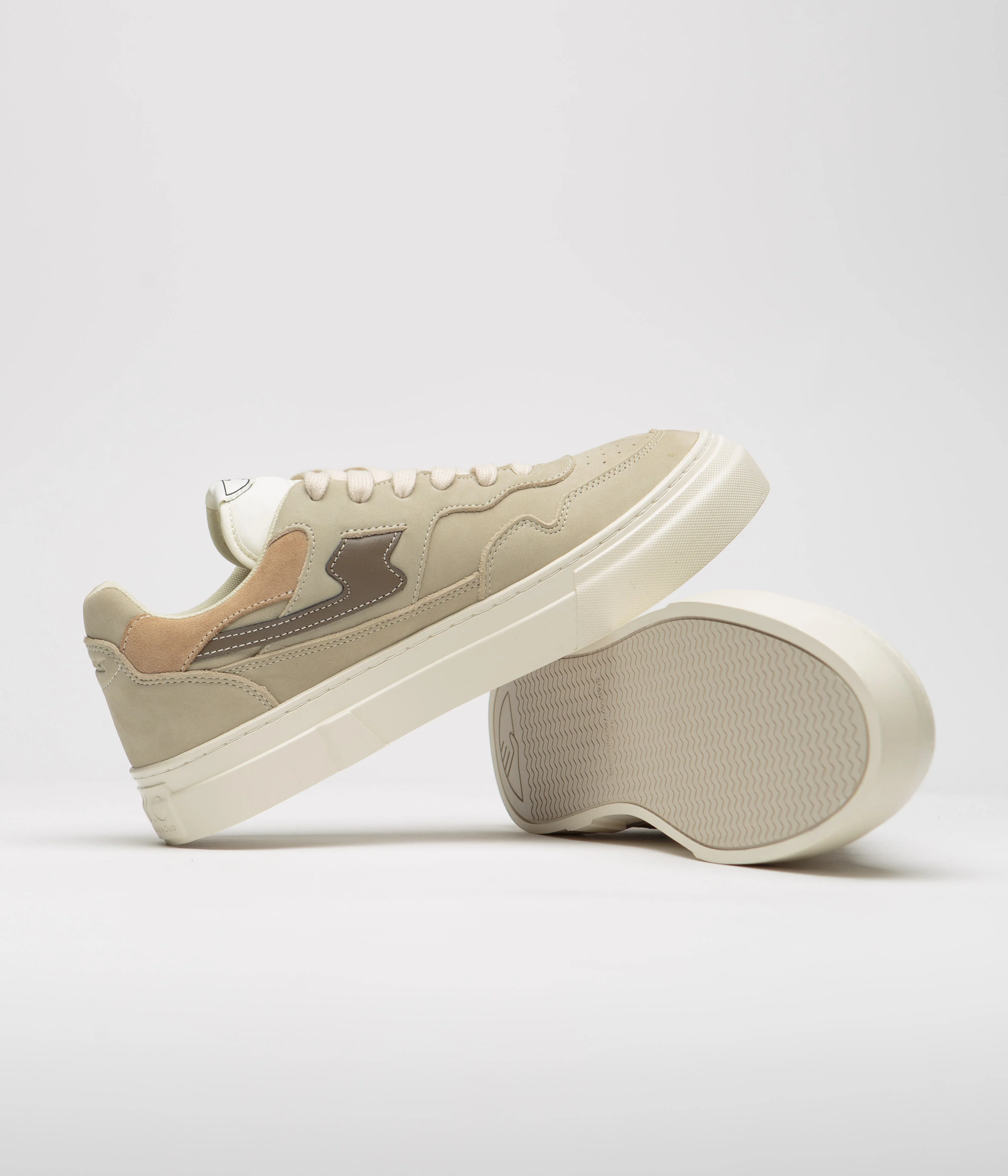 Stepney Workers Club Pearl S-Strike Nubuck Shoes - Sand - Image 5
