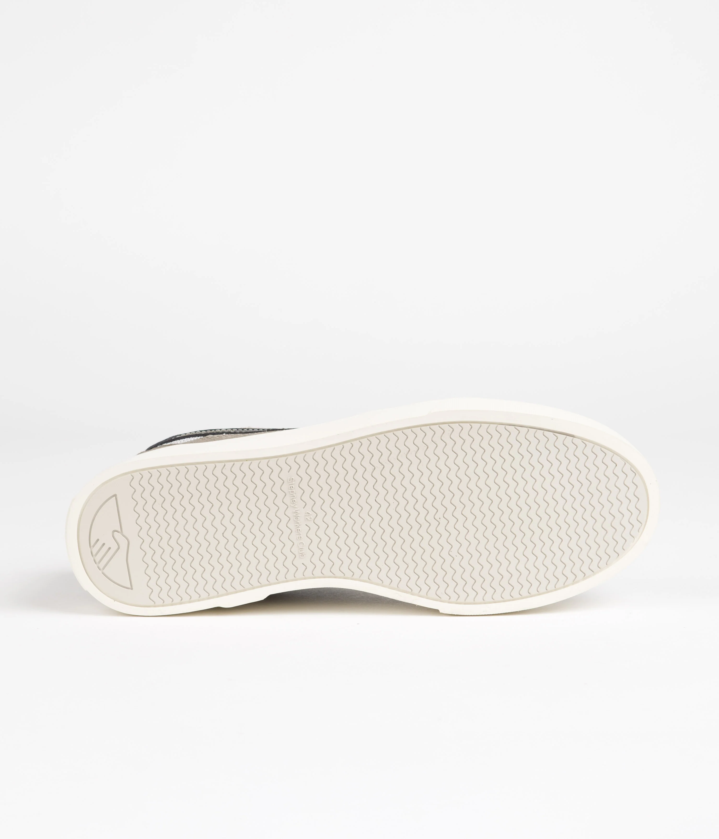 Stepney Workers Club Pearl S-Strike Suede Shoes - Smoke - Image 6