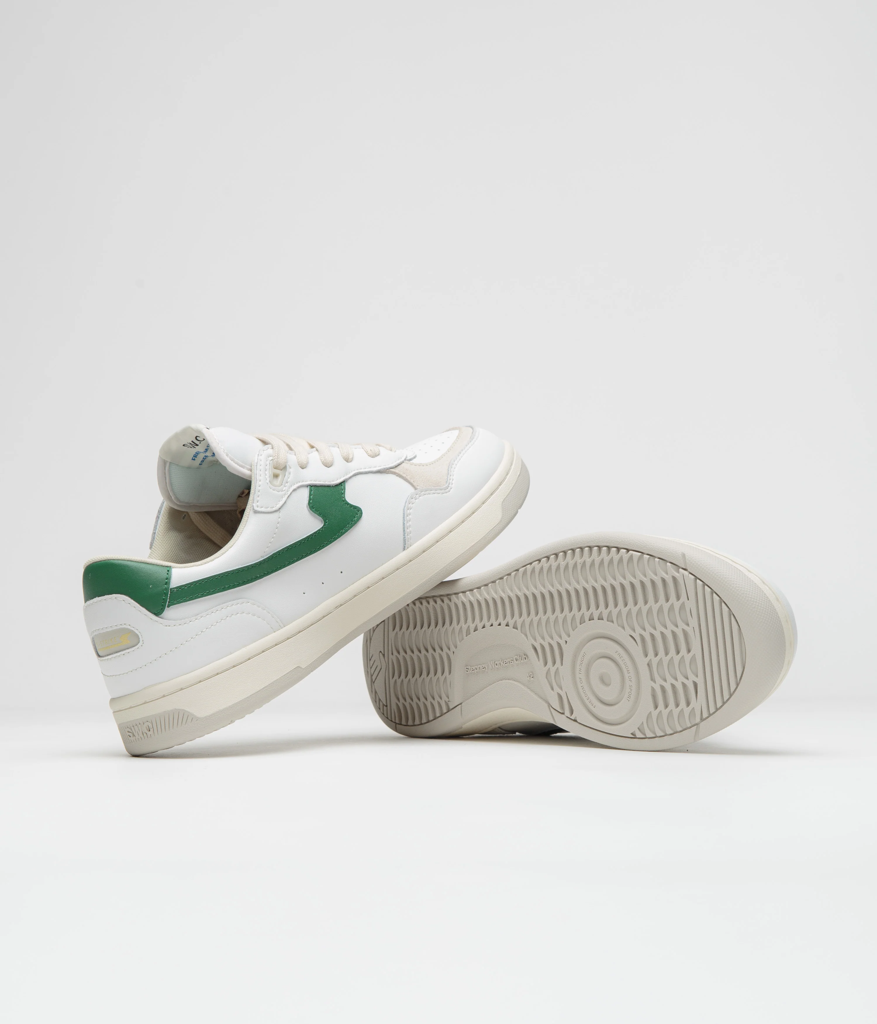 Stepney Workers Club Pro Cup 01 S-Strike Shoes - White / Green - Image 5