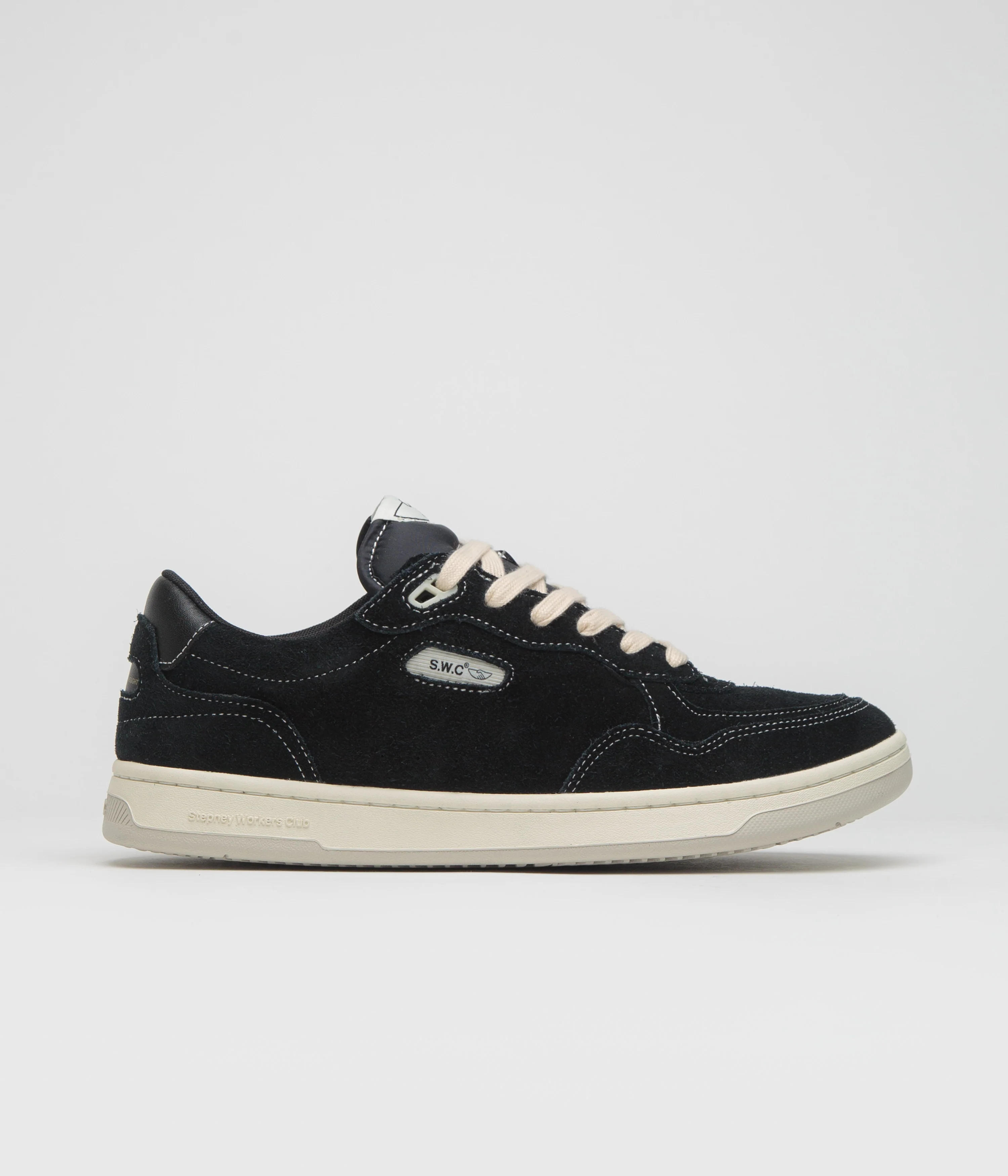 Stepney Workers Club Pro Cup 01 Suede Shoes - Black