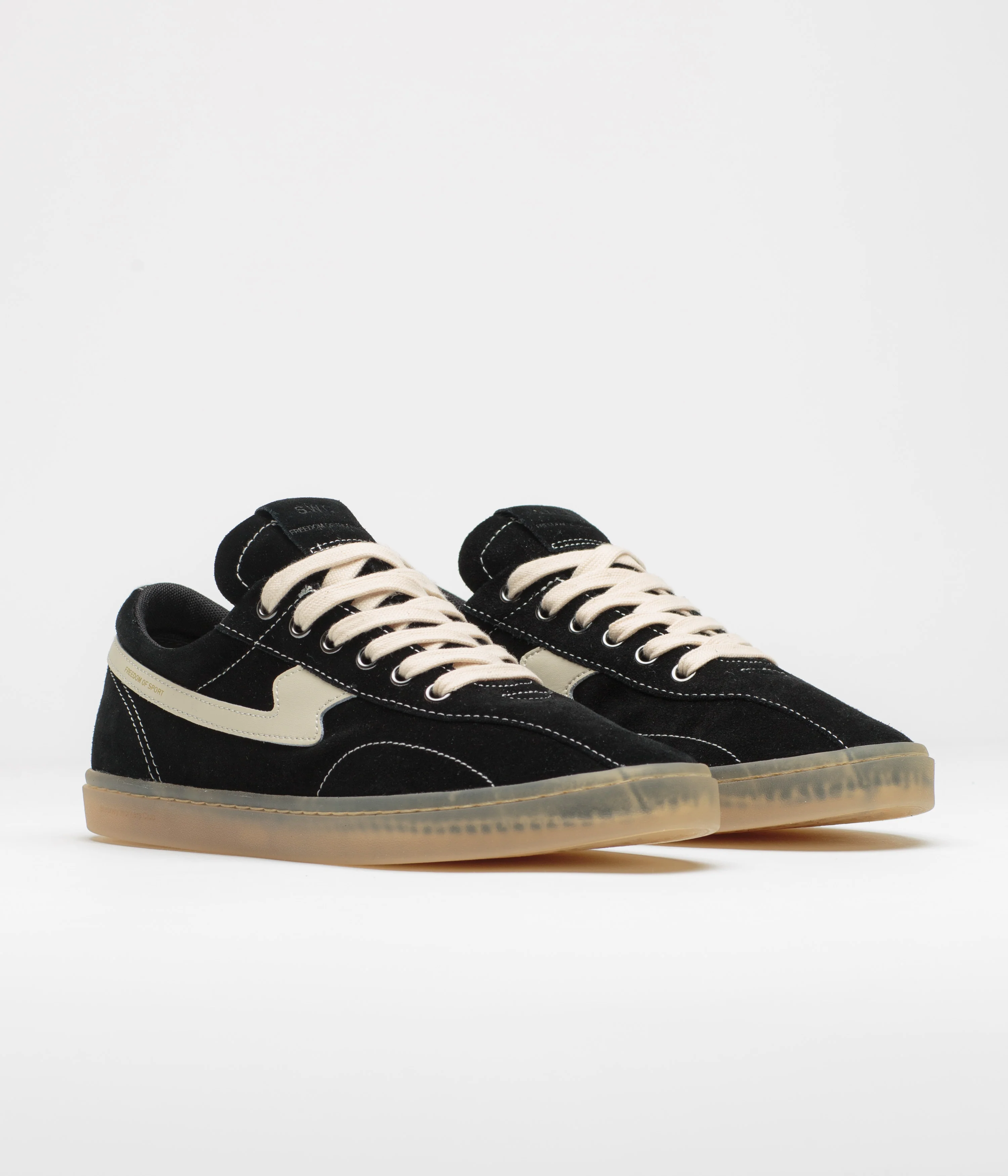 Stepney Workers Club Surma S-Strike Shoes - Black / Ecru - Image 2