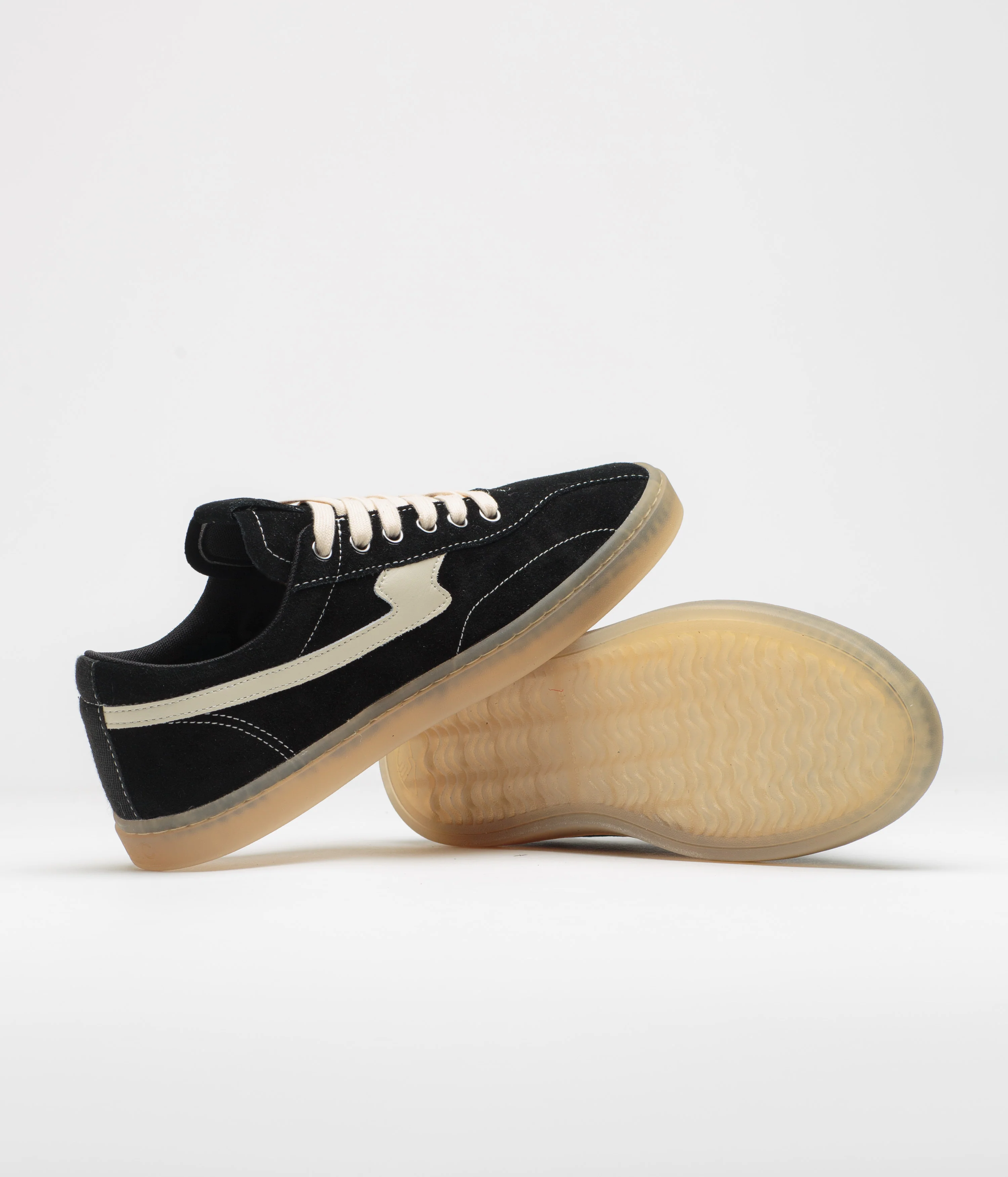 Stepney Workers Club Surma S-Strike Shoes - Black / Ecru - Image 5