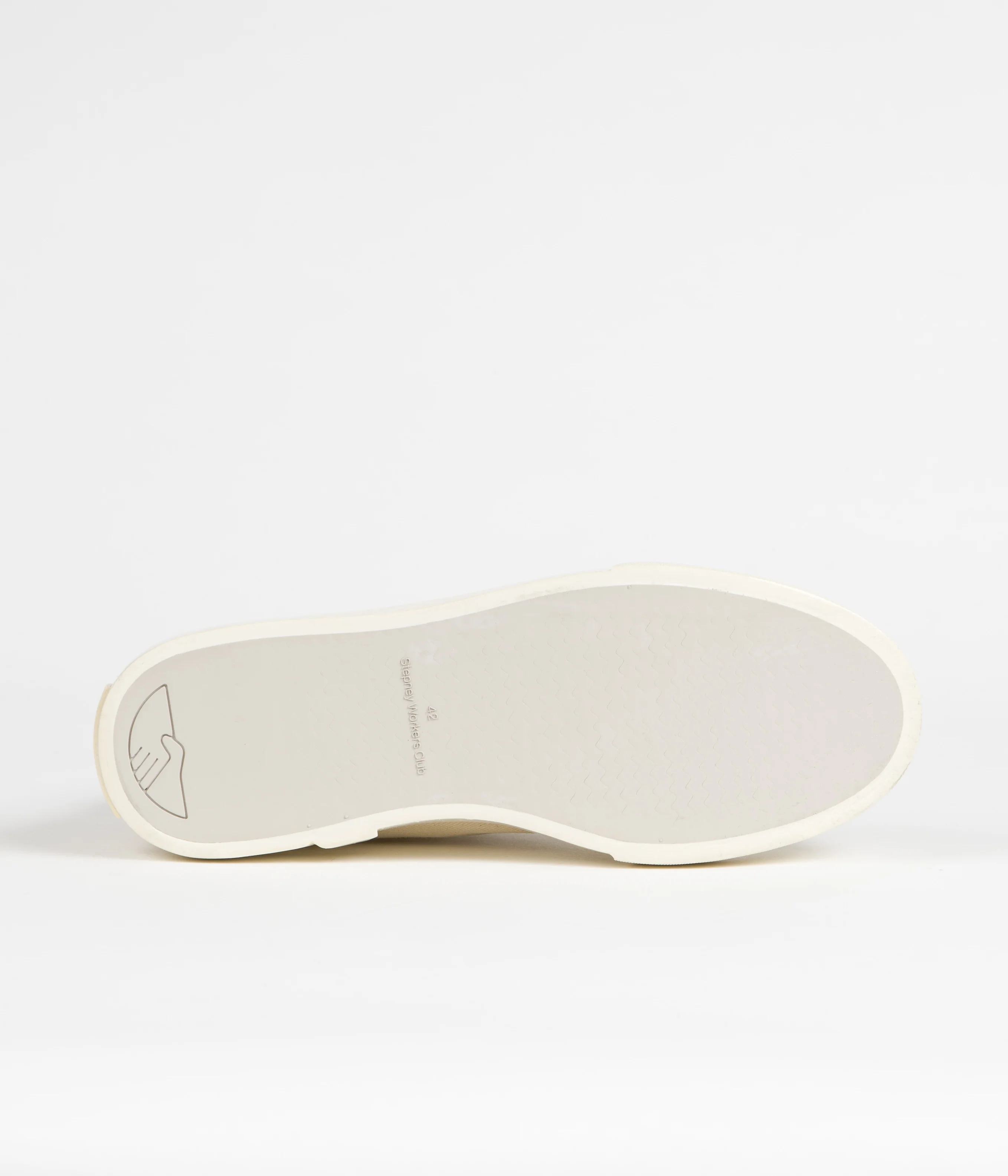 Stepney Workers Club Varden Canvas Shoes - Ecru - Image 6