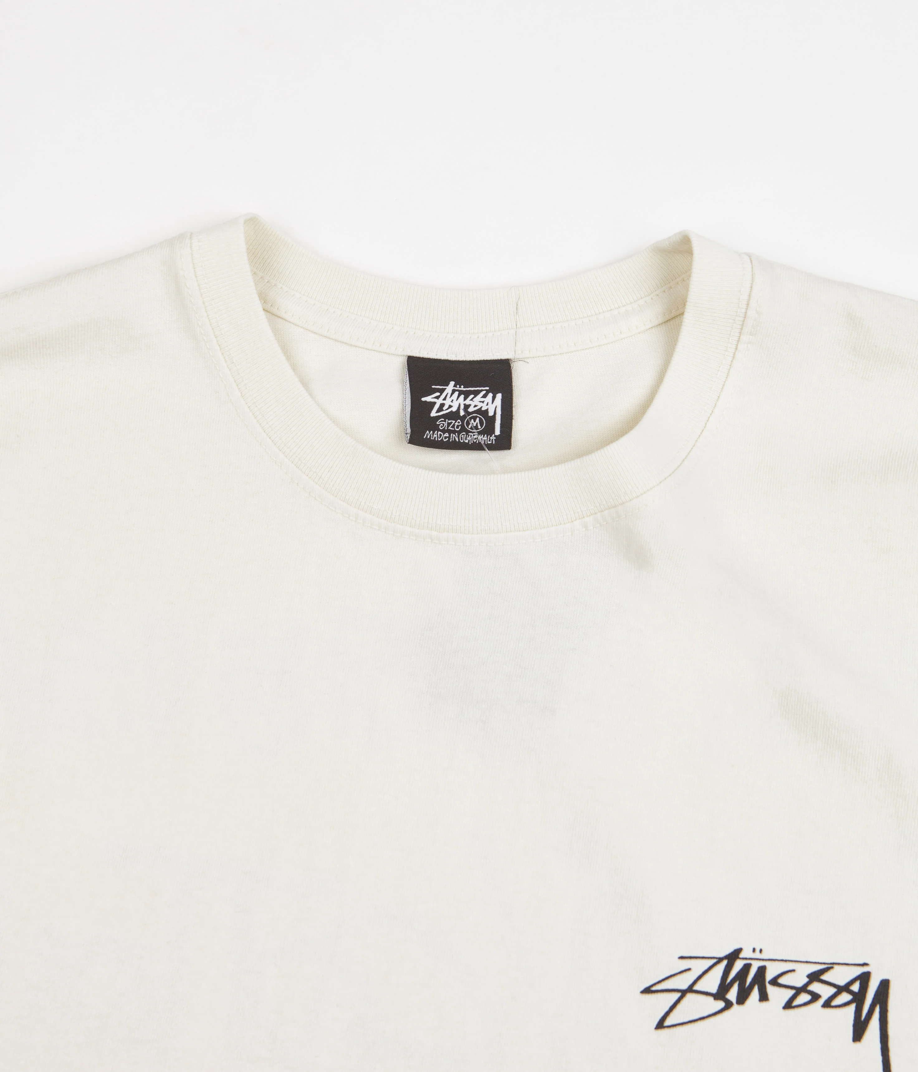 Stussy 100% Pigment Dyed T-Shirt - Natural - Image 5
