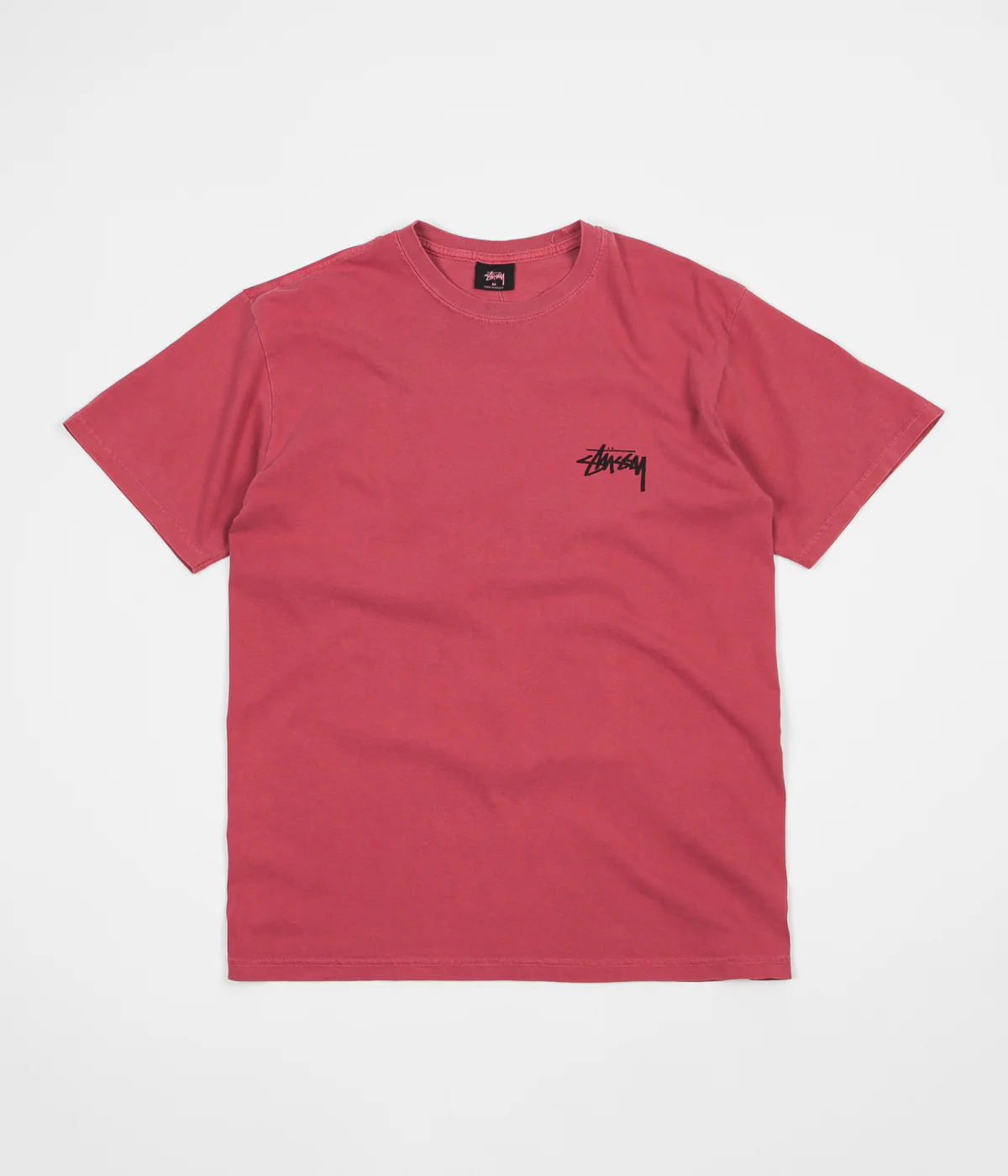 Stussy 8 Ball Pigment Dyed T-Shirt - Raspberry - Image 2