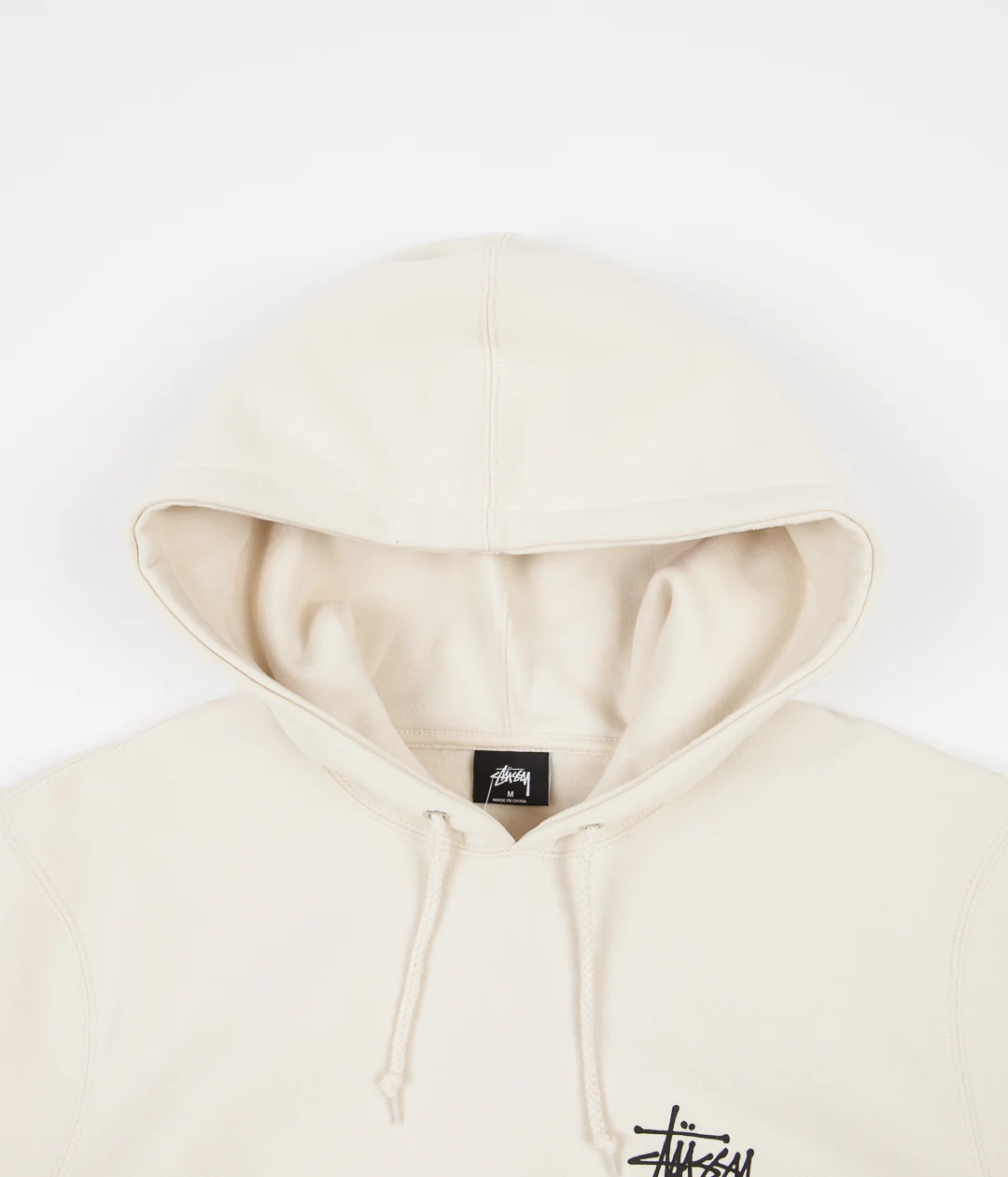 Stussy Basic Stussy Hoodie - Cement - Image 3