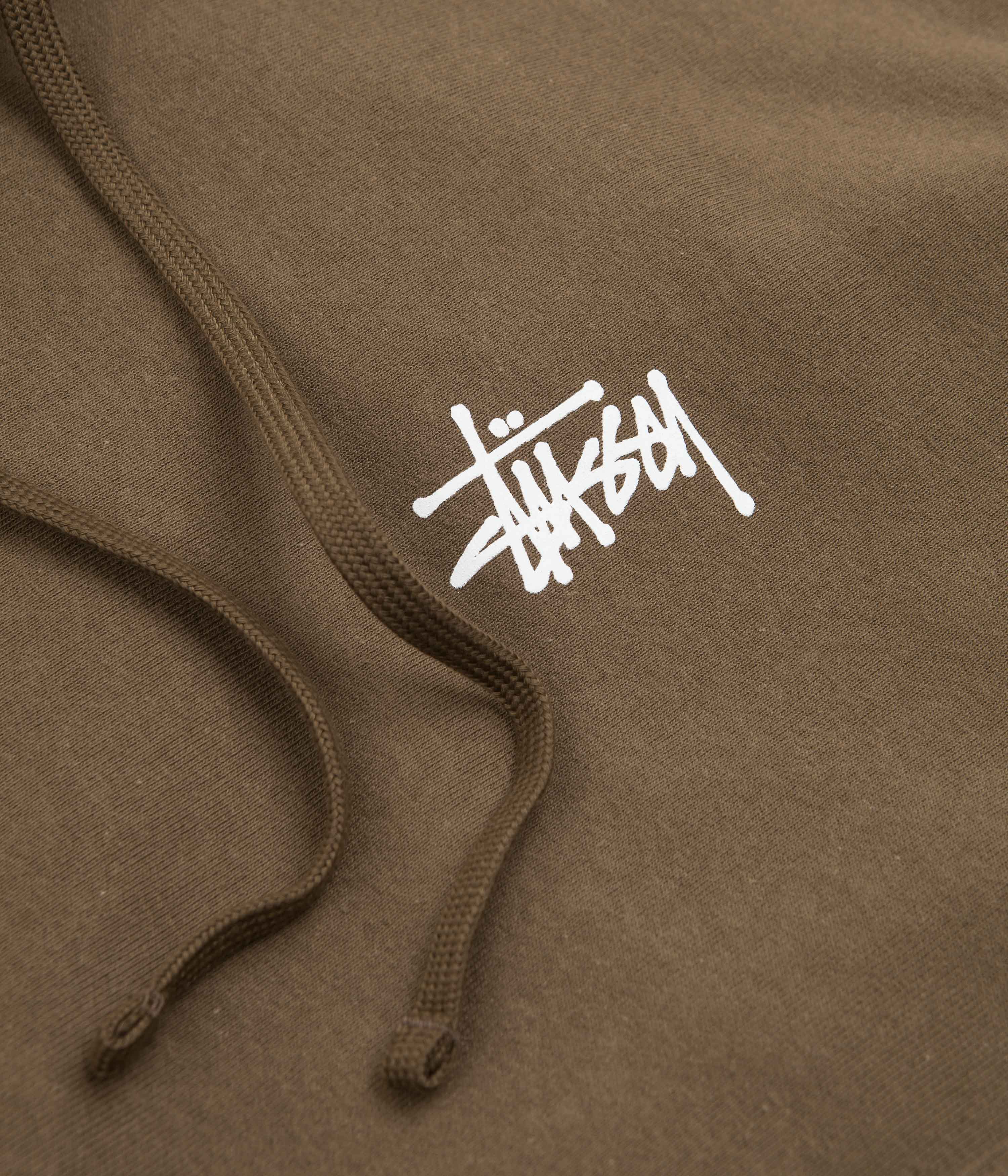 Stussy Basic Stussy Hoodie - Coffee - Image 4