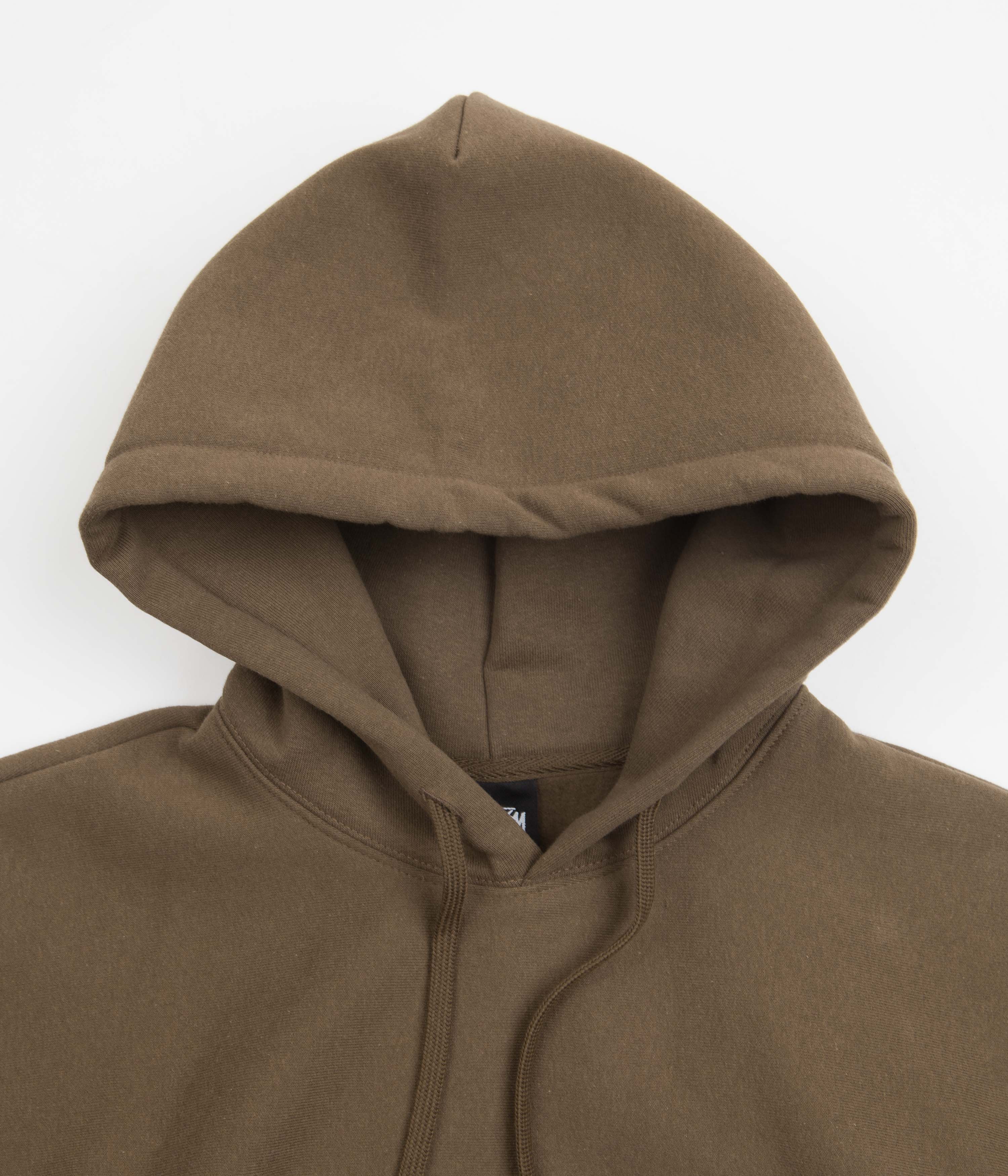 Stussy Basic Stussy Hoodie - Coffee - Image 5