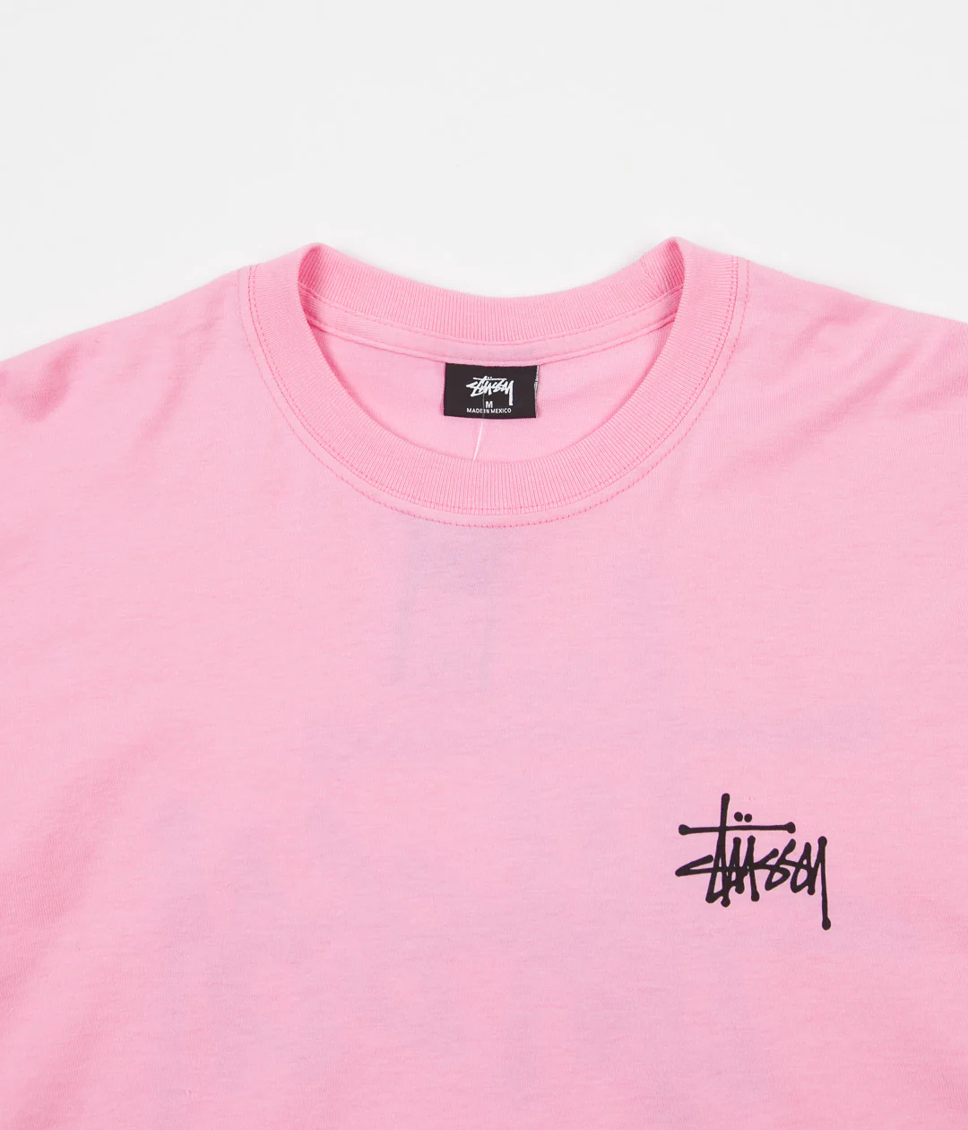 Stussy Basic Stussy Long Sleeve T-Shirt - Pink - Image 3