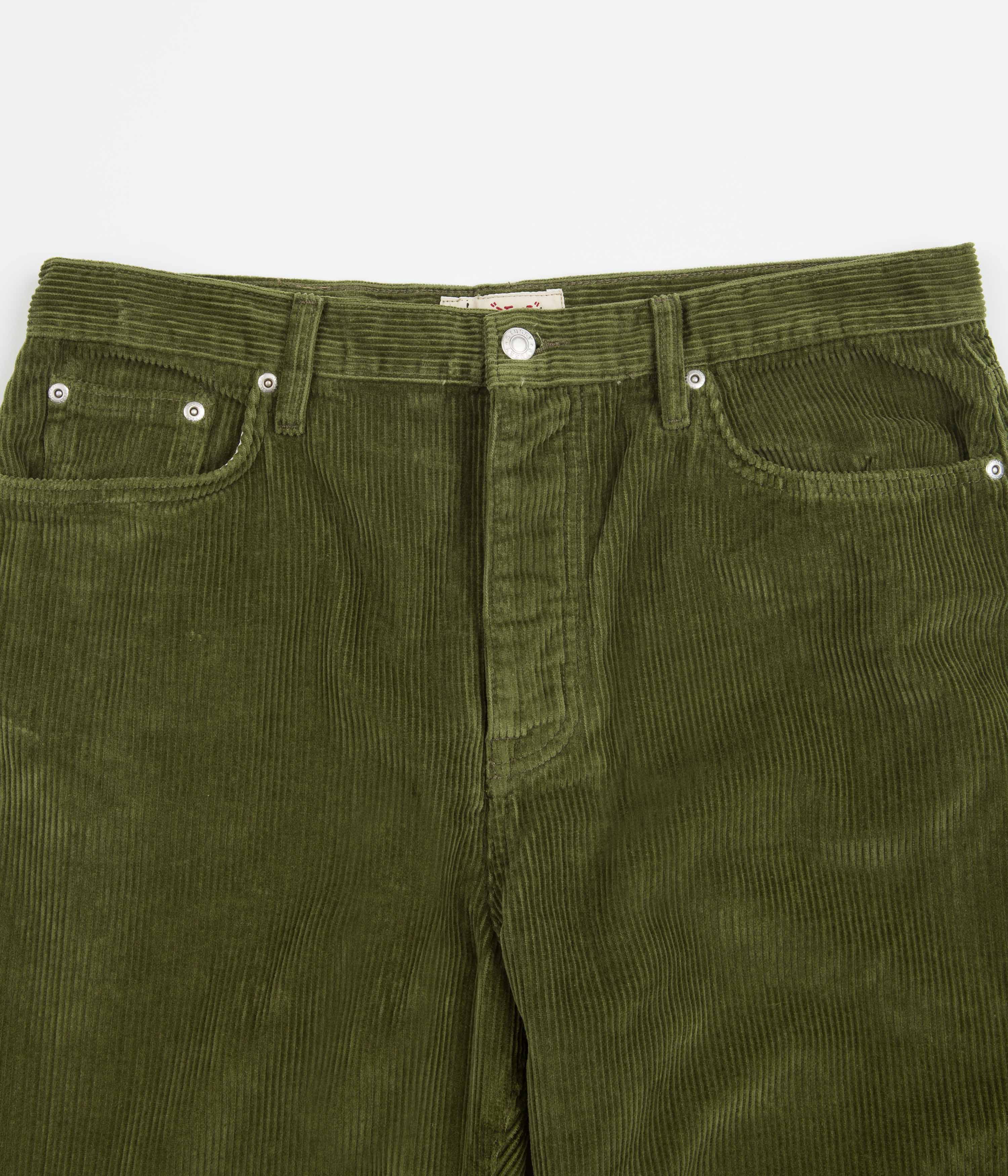 Stussy Corduroy Big Ol Jeans - Olive - Image 4