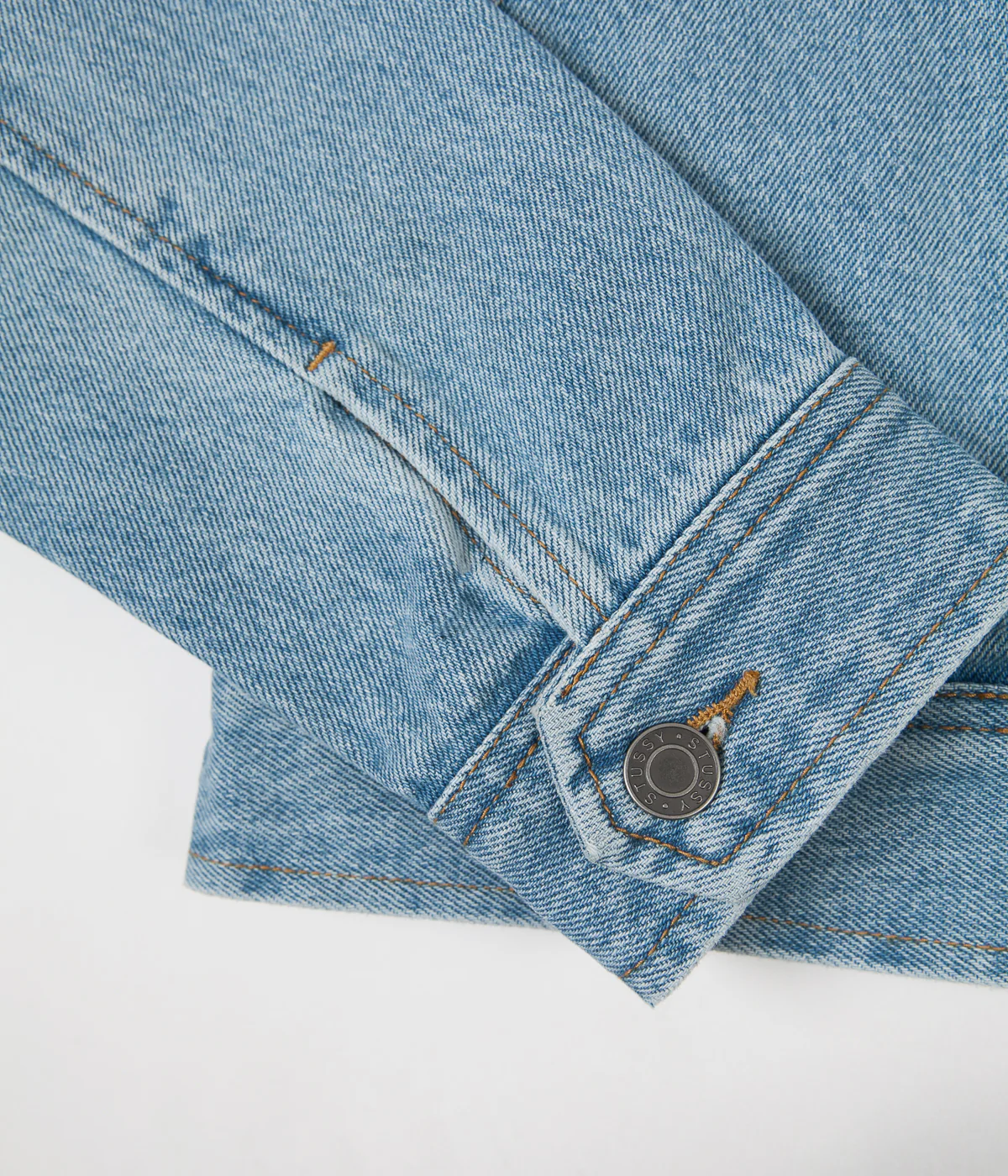 Stussy Denim Garage Jacket - Light Blue - Image 5