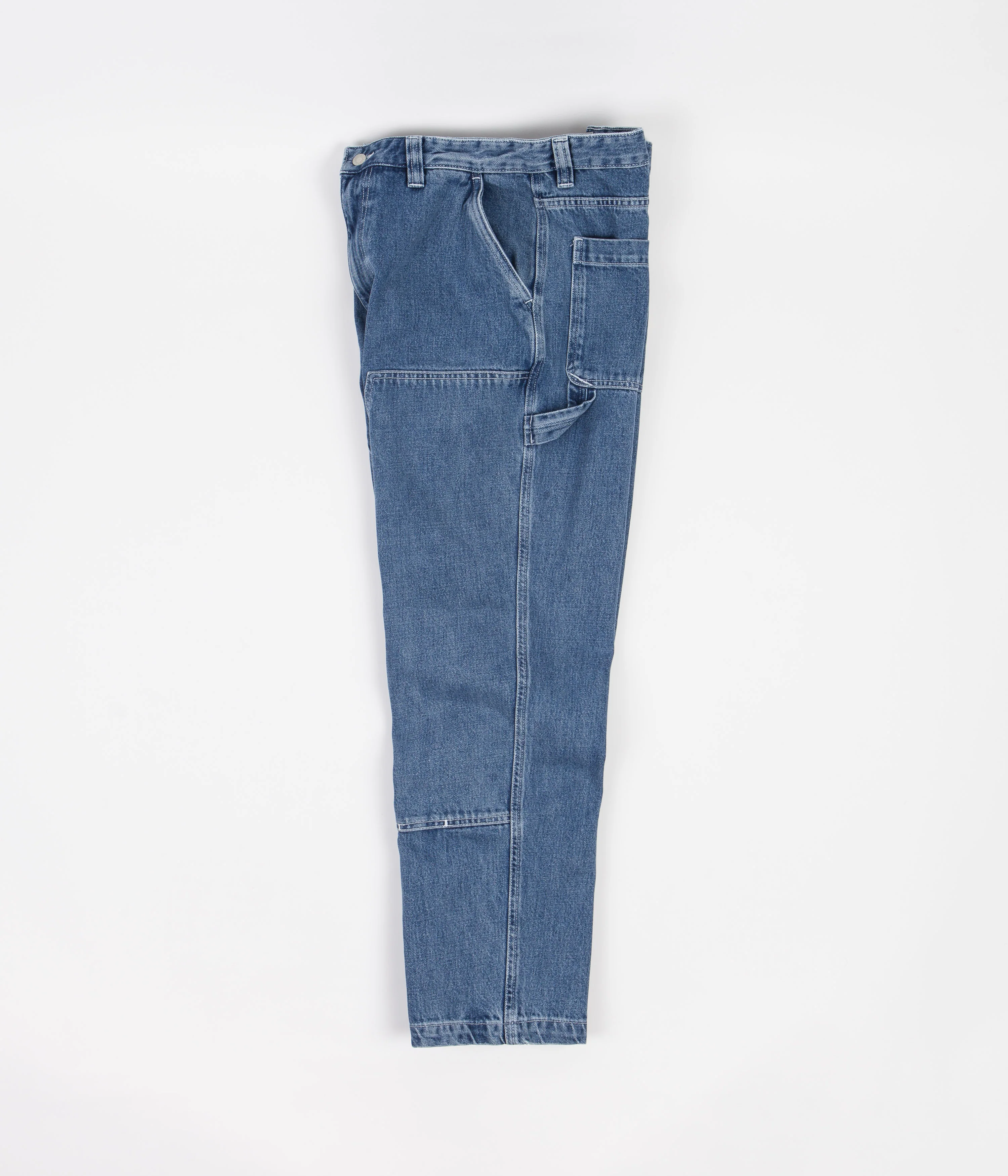 Stussy Denim Work Pants - Blue - Image 2