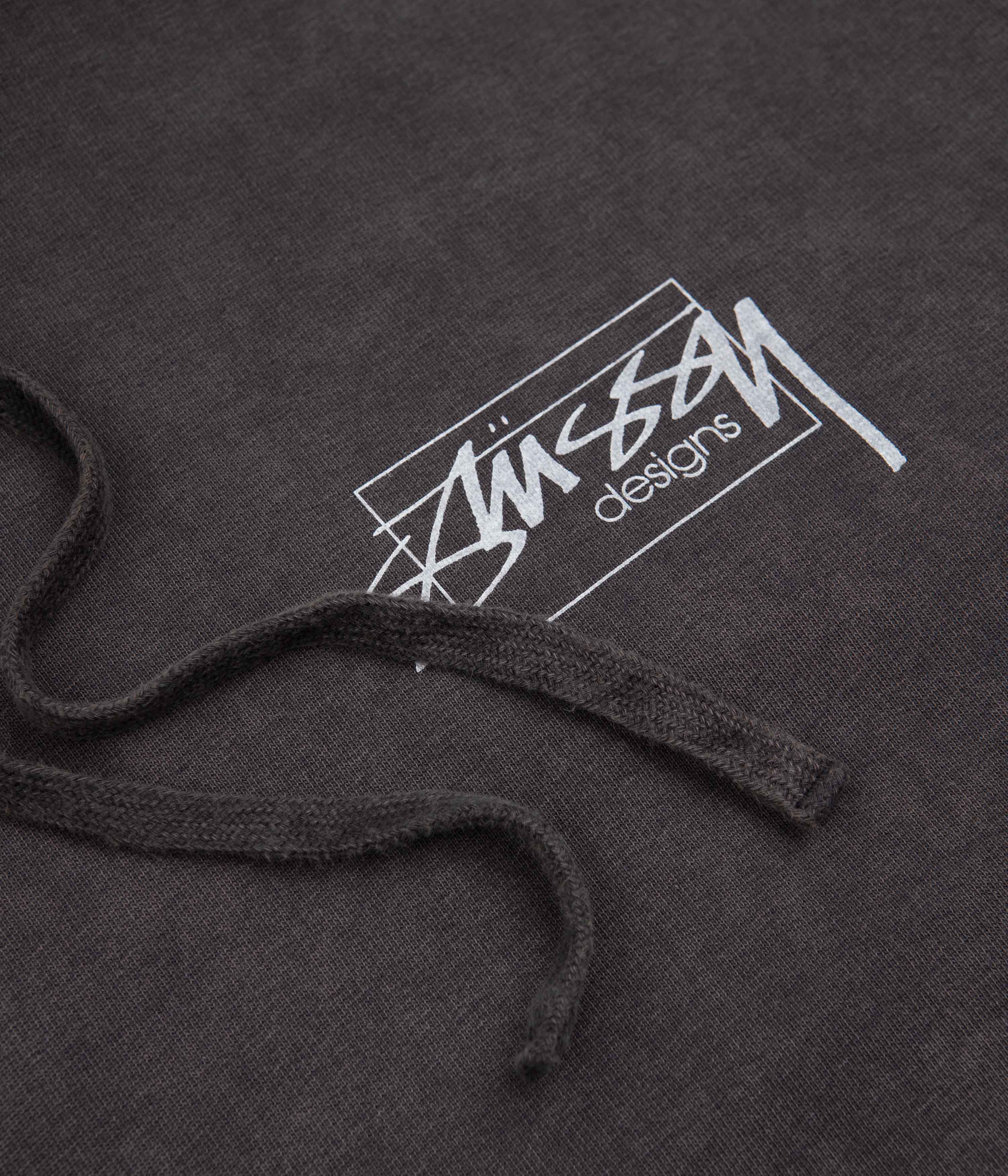 Stussy Dyed Stussy Designs Hoodie - Black - Image 4