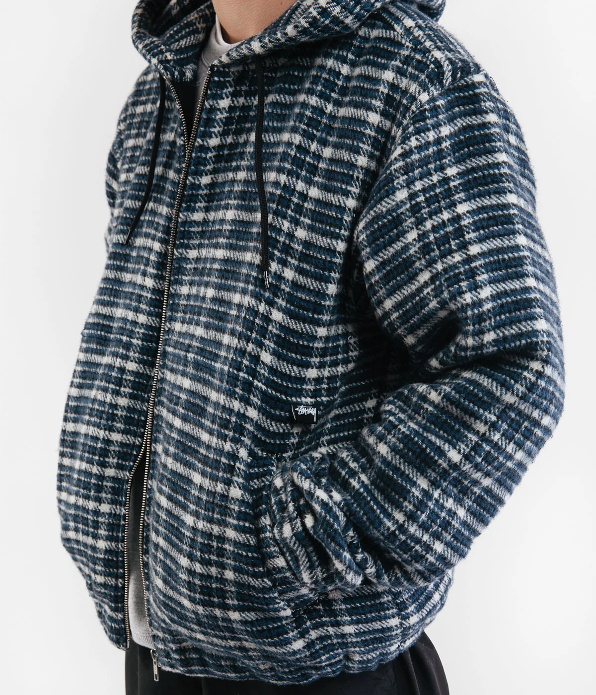 Stussy Flannel Work Jacket - Plaid - Image 2