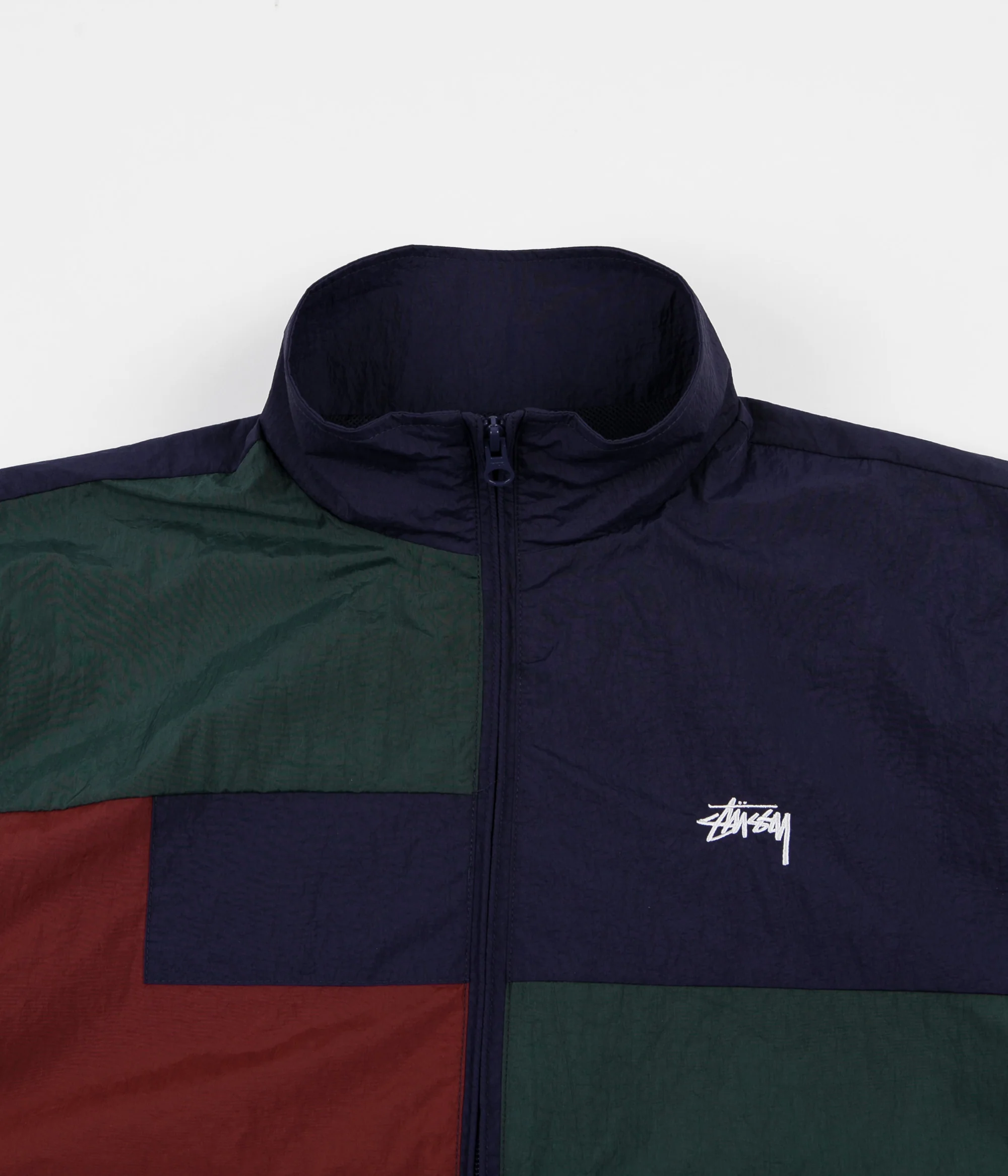 Stussy Panel Track Jacket - Navy - Image 4