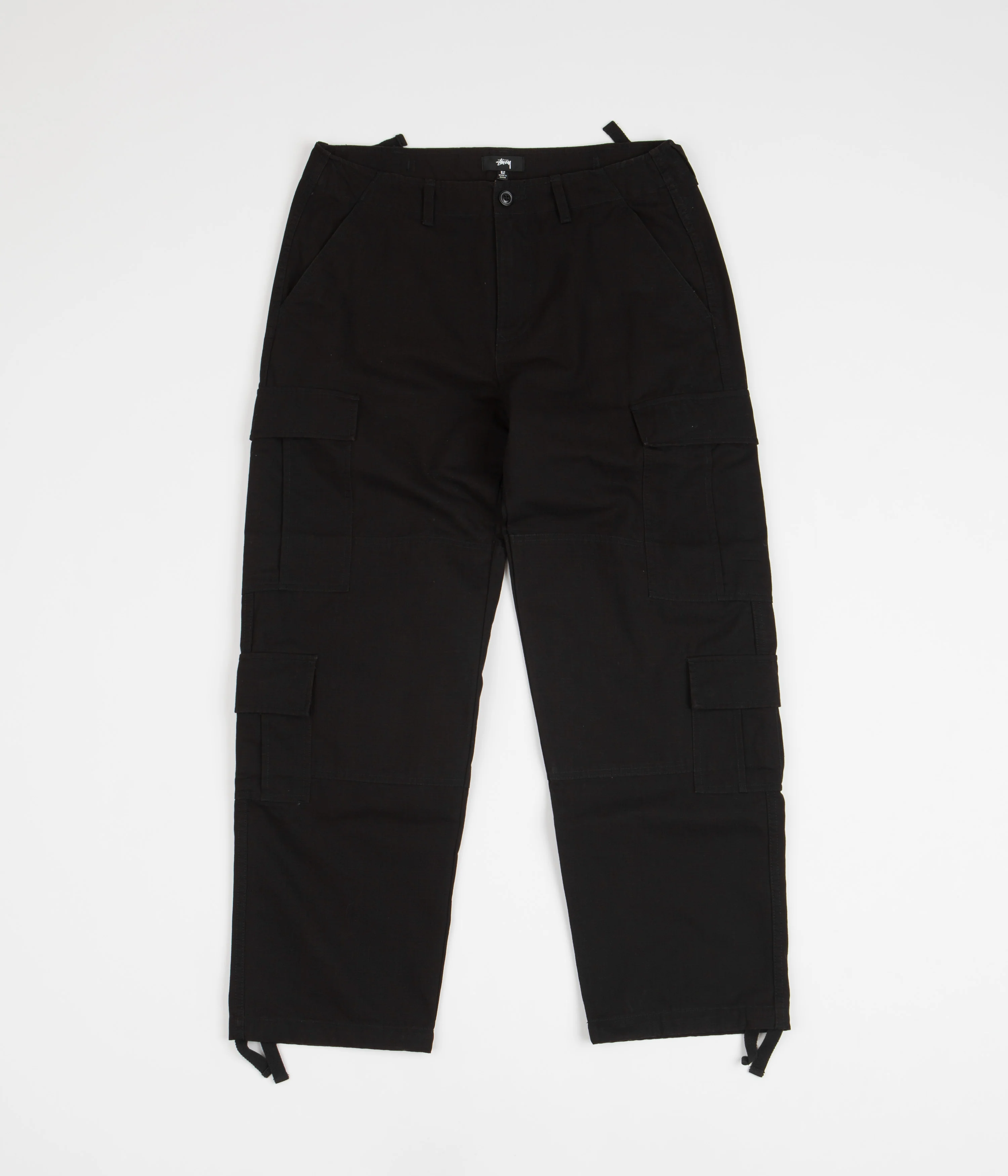 Stussy Ripstop Surplus Cargo Pants - Black