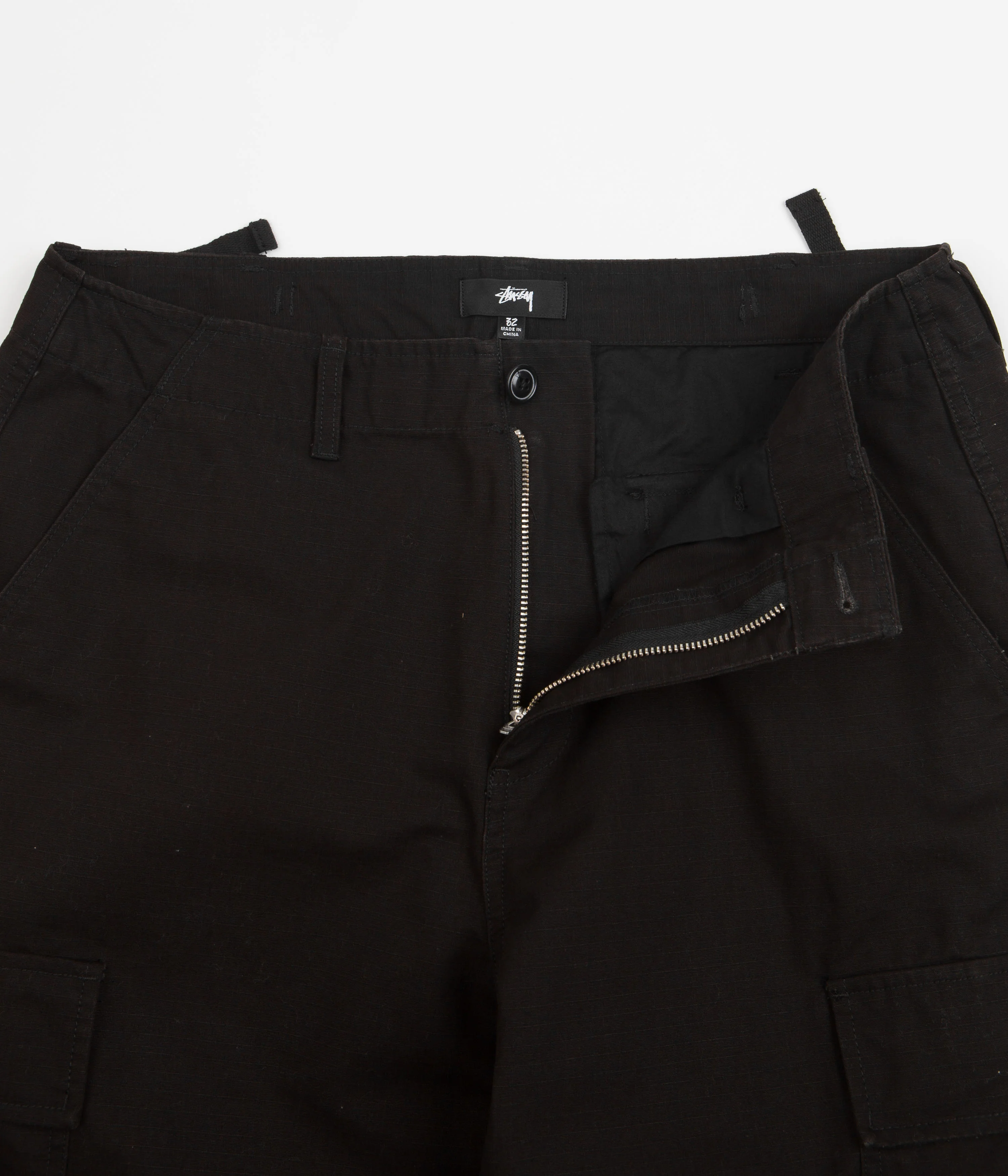 Stussy Ripstop Surplus Cargo Pants - Black - Image 5
