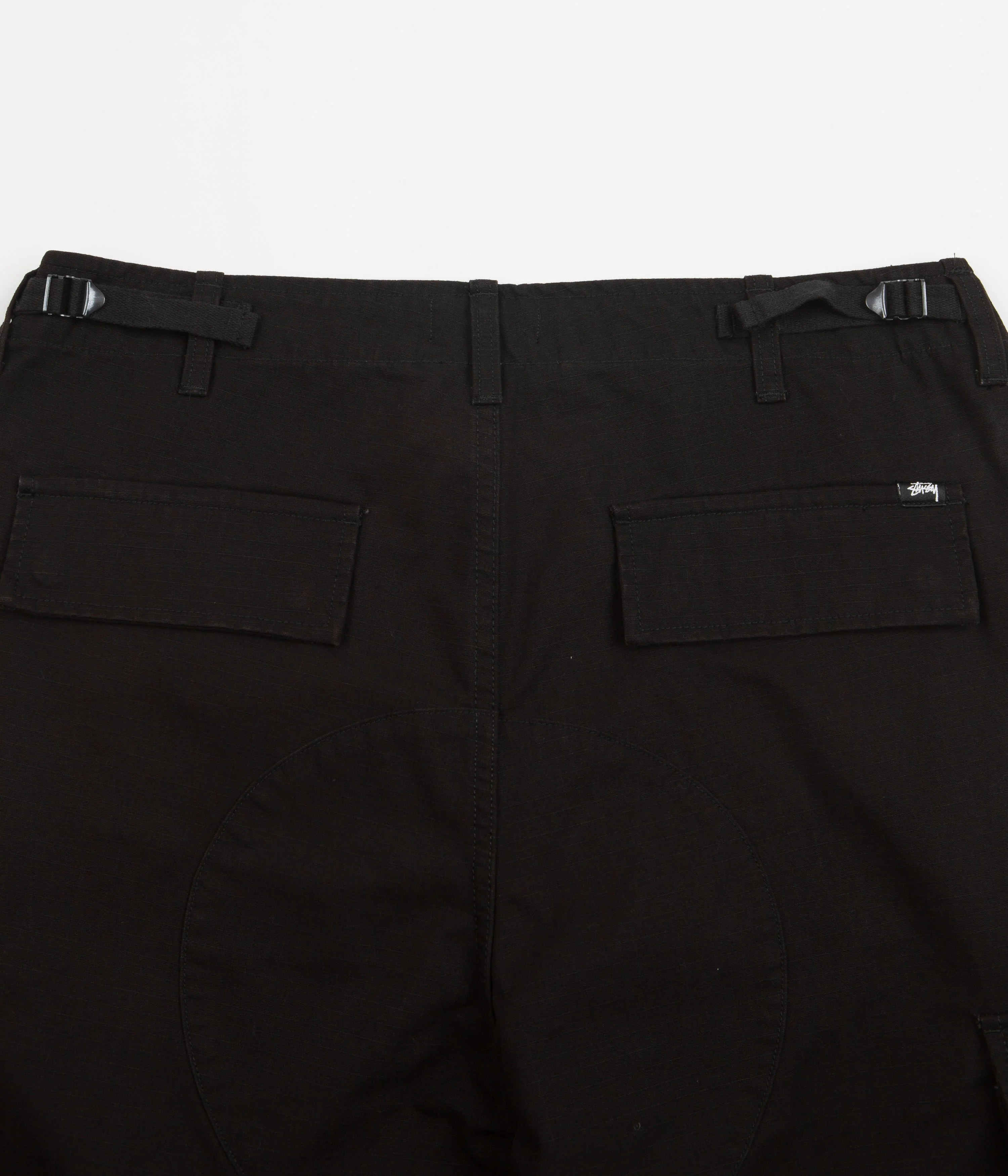 Stussy Ripstop Surplus Cargo Pants - Black - Image 6