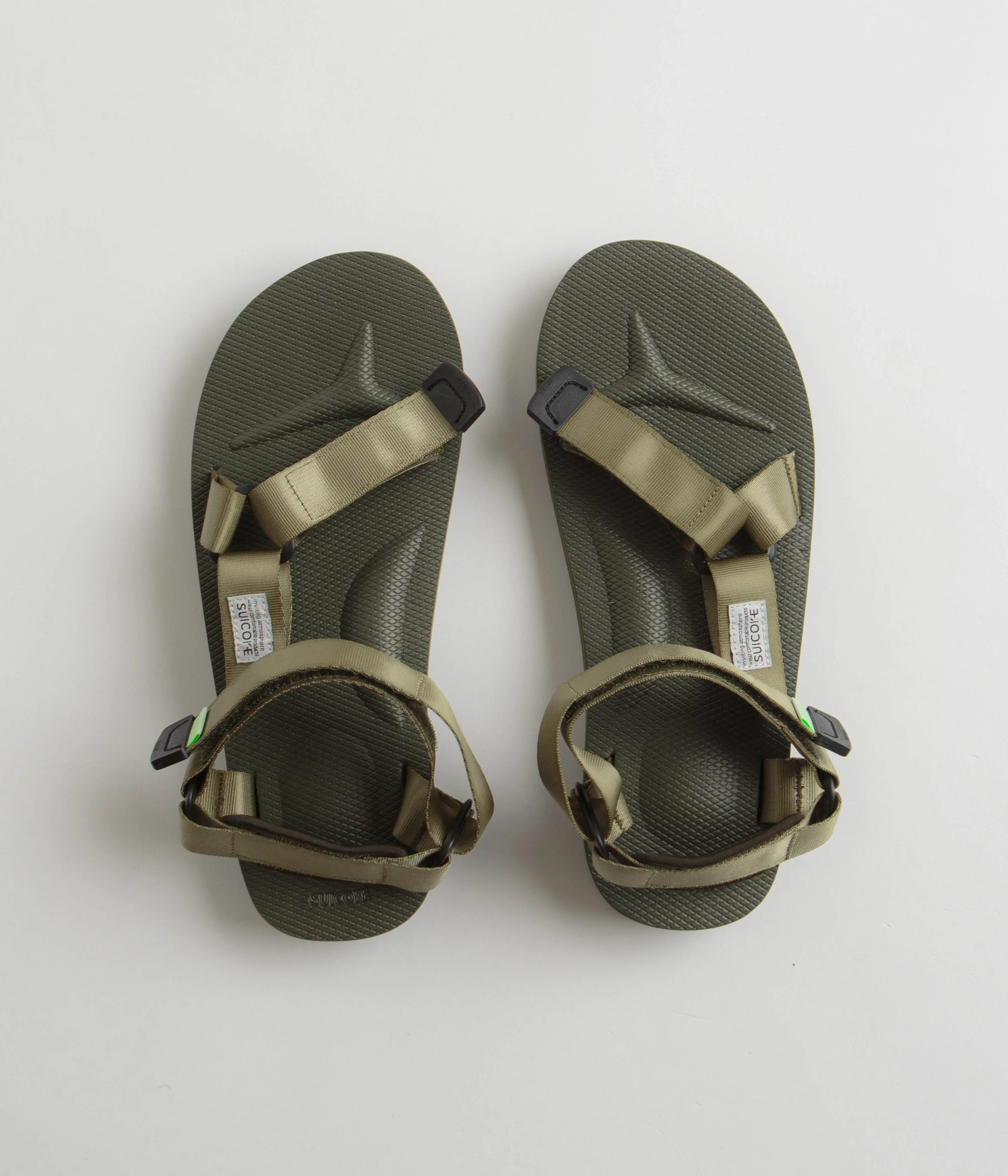Suicoke Depa-Cab Shoes - Olive - Image 7