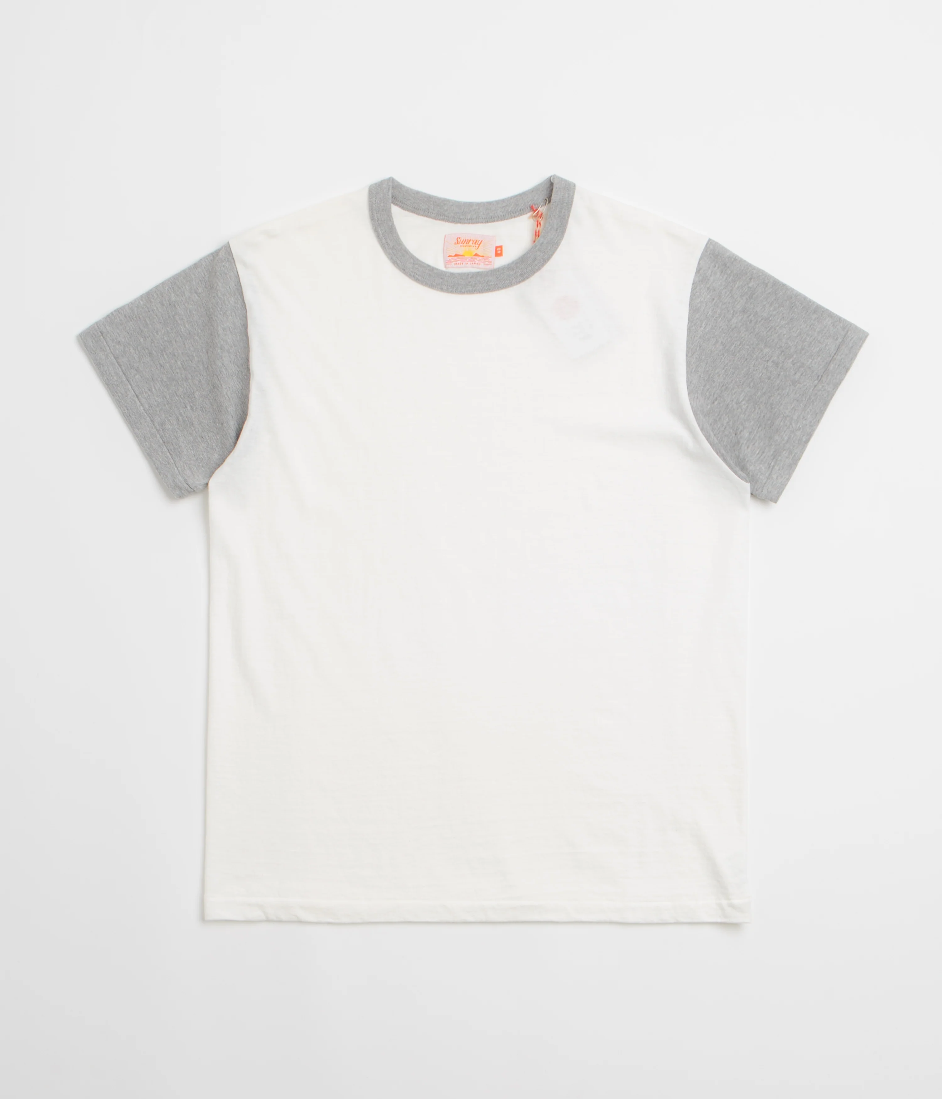 Sunray Sportswear La'ie T-Shirt - Off White / Hambledon Grey