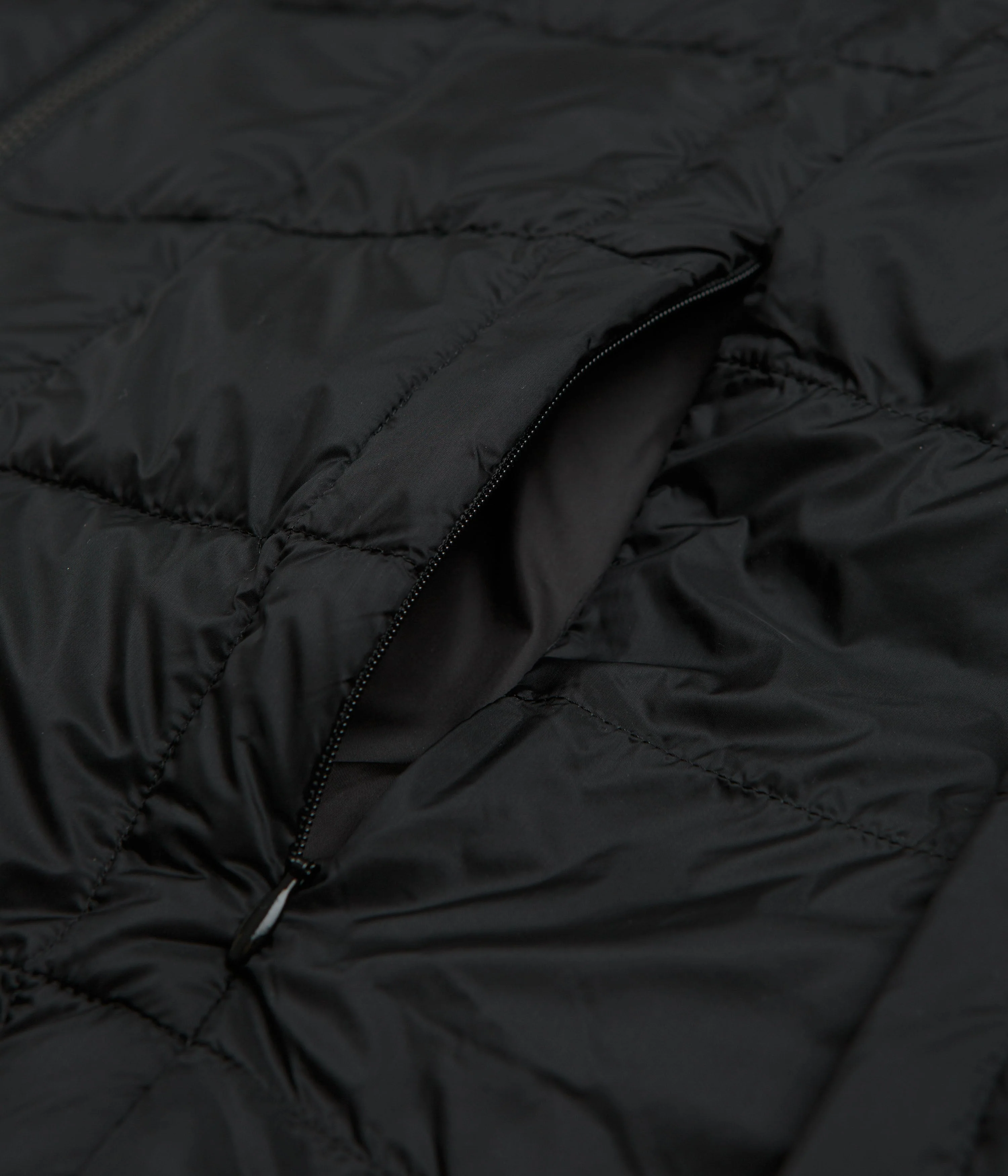 Taion Crewneck W-Zip Down Jacket - Black - Image 4