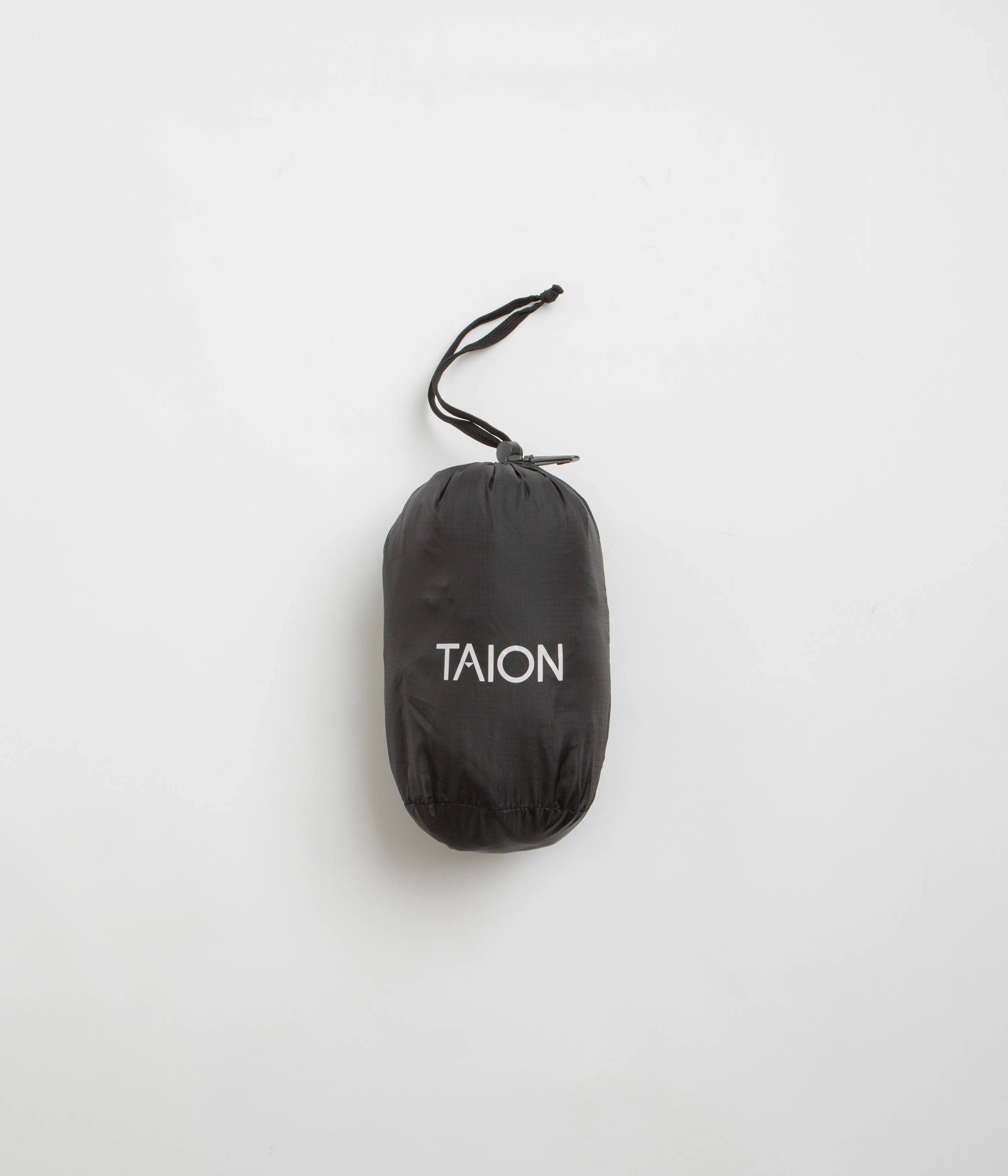 Taion Hooded Zip Down Jacket - Black - Image 6