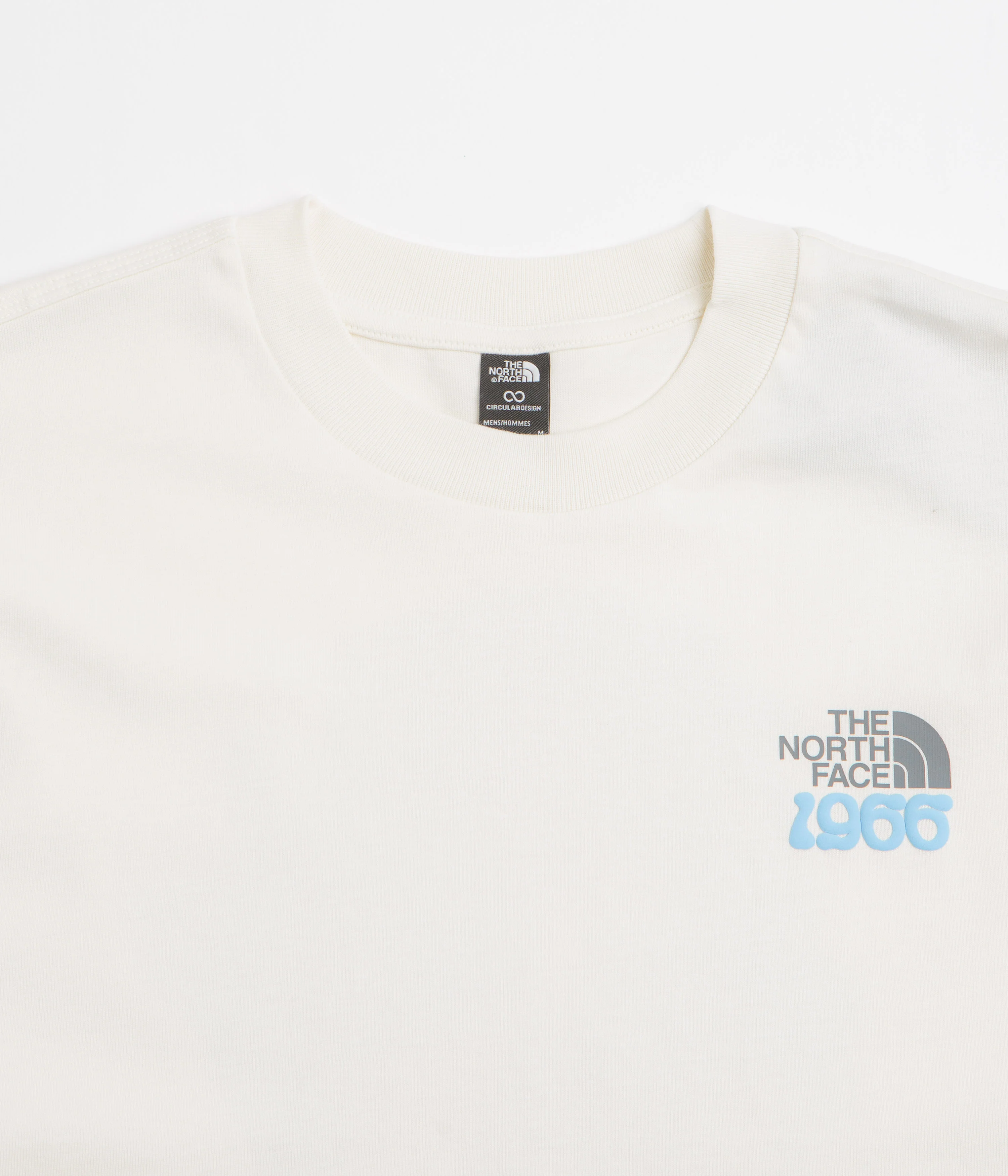 The North Face 1996 Flora Relaxed T-Shirt - White Dune - Image 3
