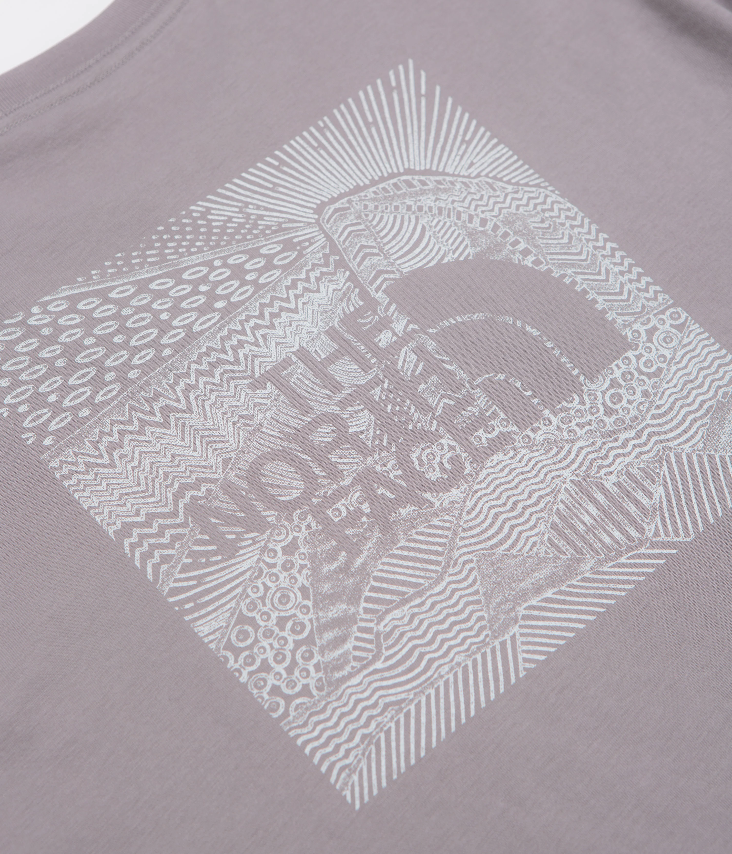 The North Face Box NSE Celebration T-Shirt - Transcendent Grey - Image 4