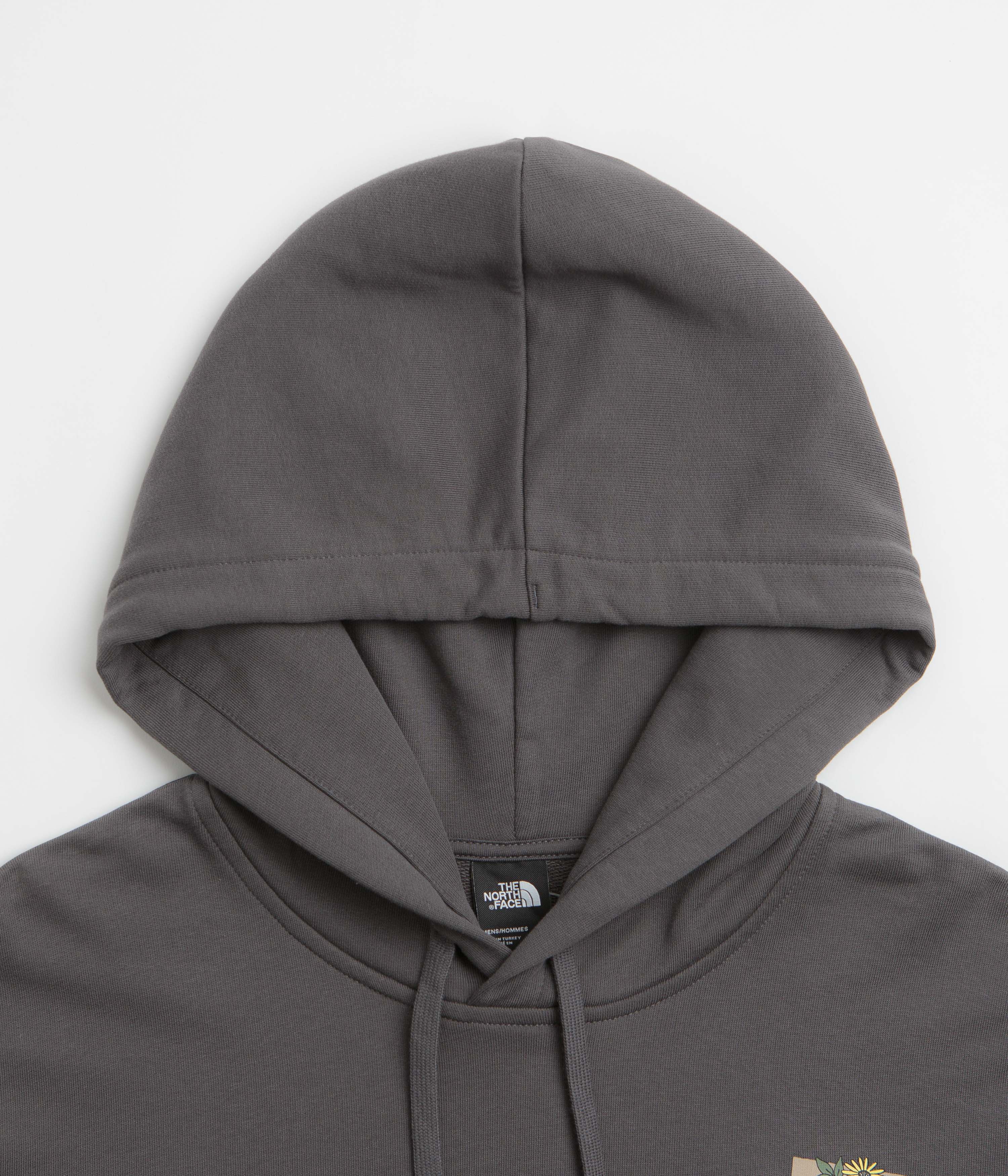 The North Face Connect Relaxed Graphic Hoodie - Anthracite Grey - Image 3
