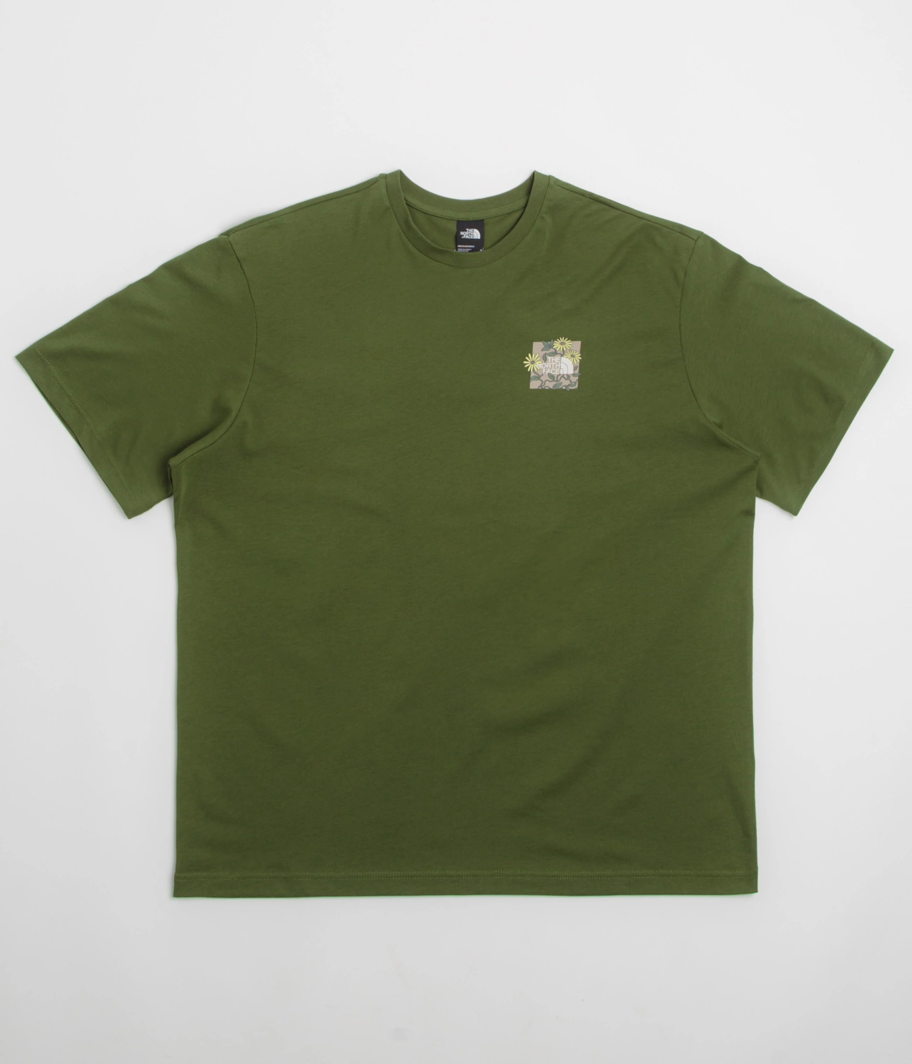 The North Face Connected Relaxed Graphic T-Shirt - Woodland Green - Image 2
