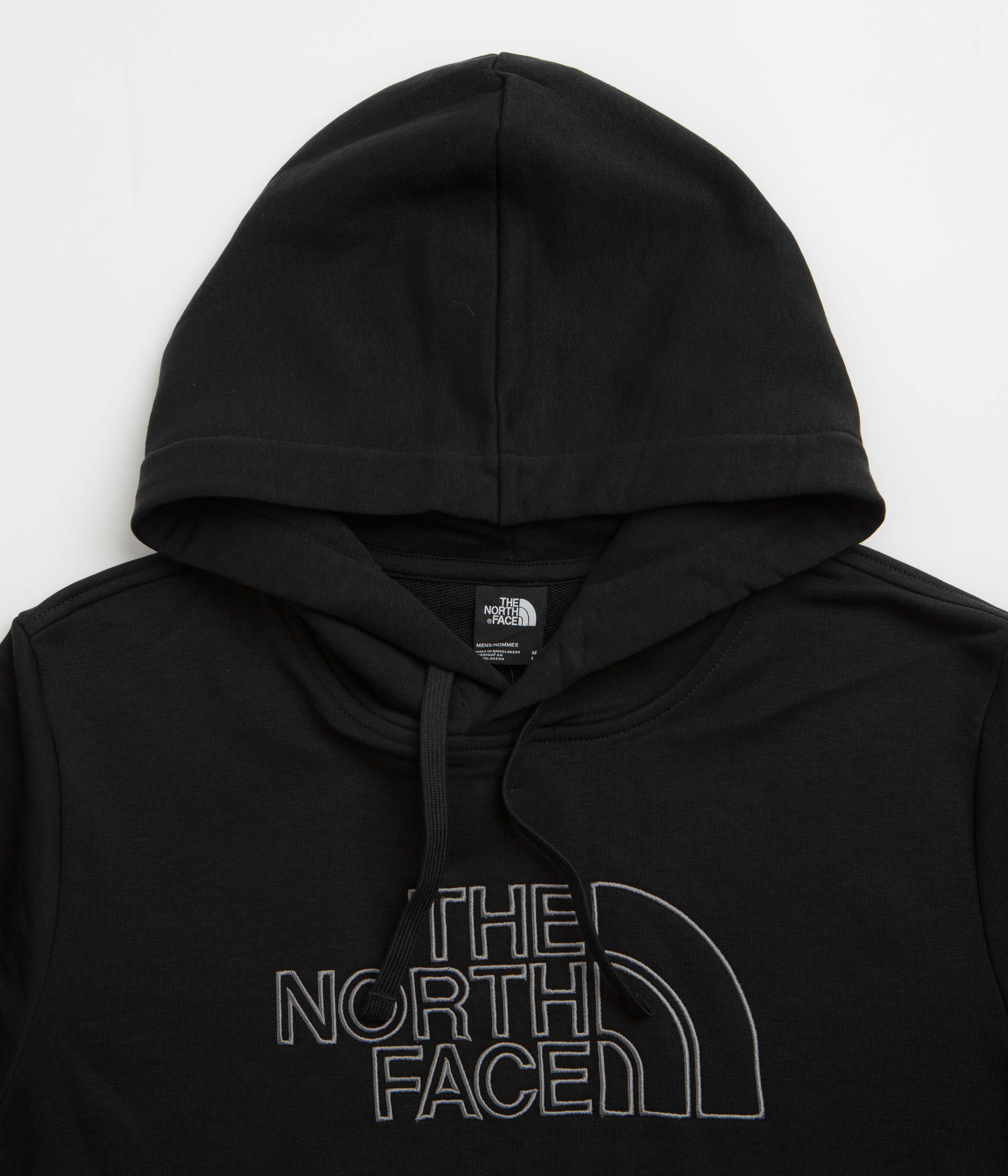 The North Face Drew Peak Light Hoodie - TNF Black / Anthracite Grey - Image 2