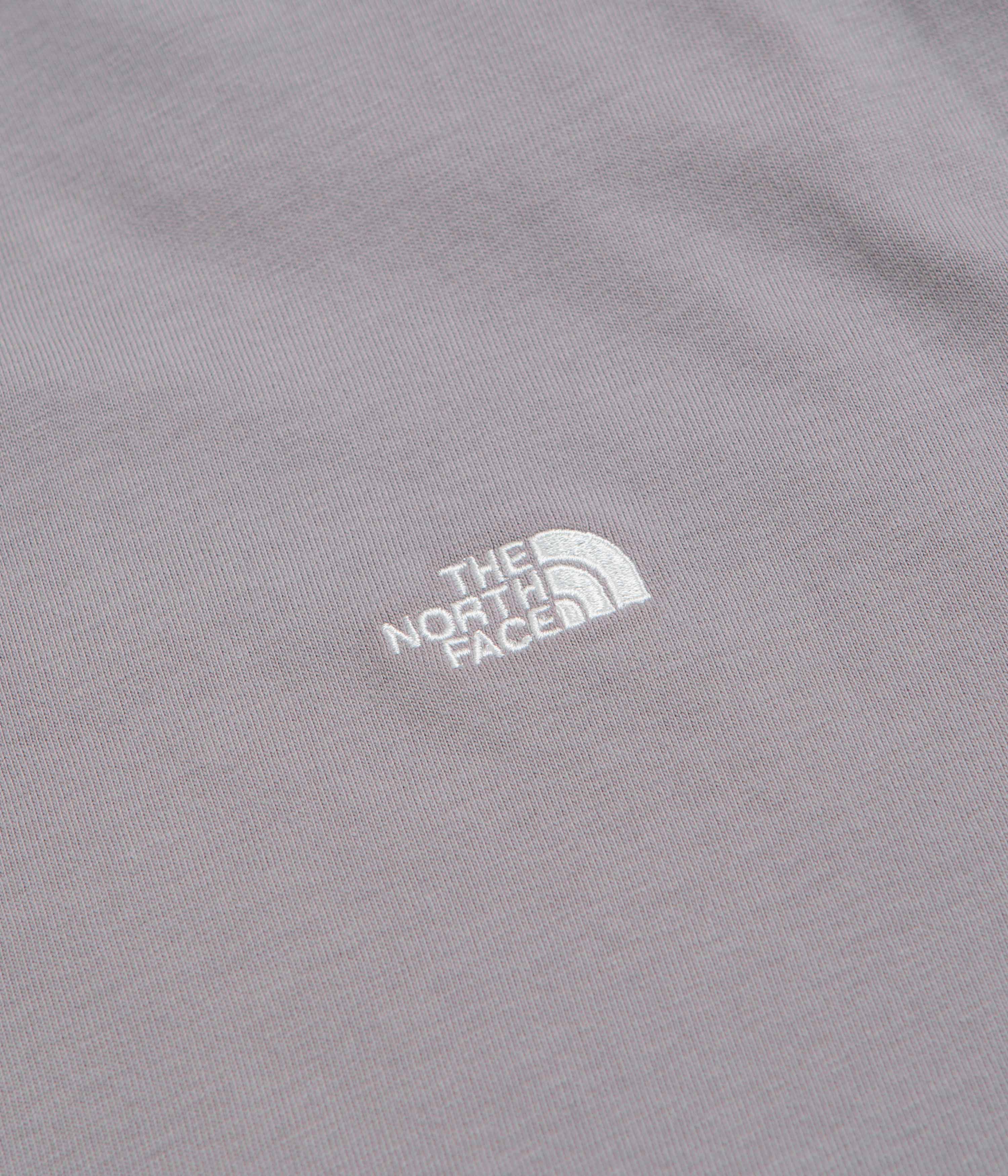 The North Face Essential Simple Dome T-Shirt - Transcendent Grey - Image 3