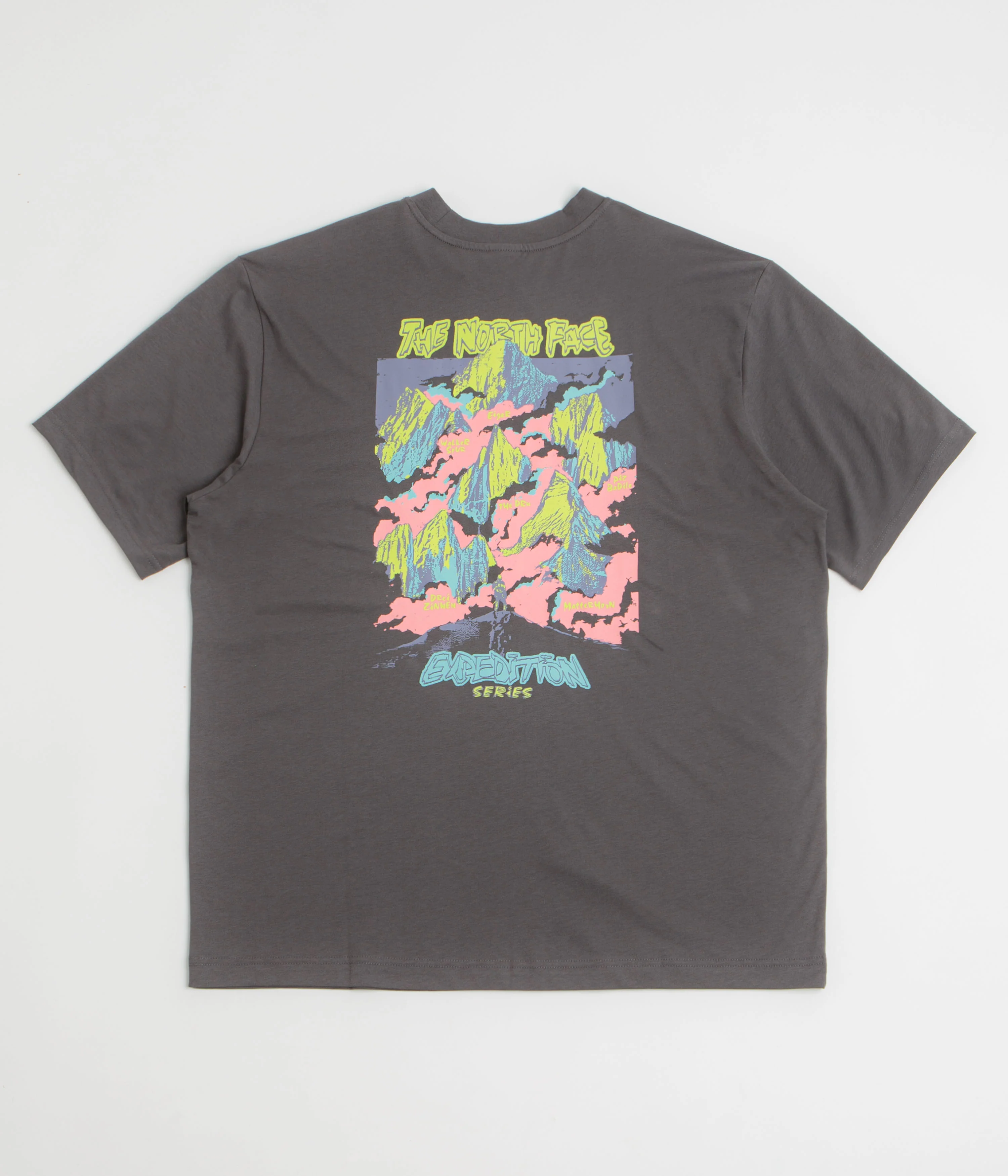 The North Face Expedition Celebration Oversized T-Shirt - Anthracite Grey