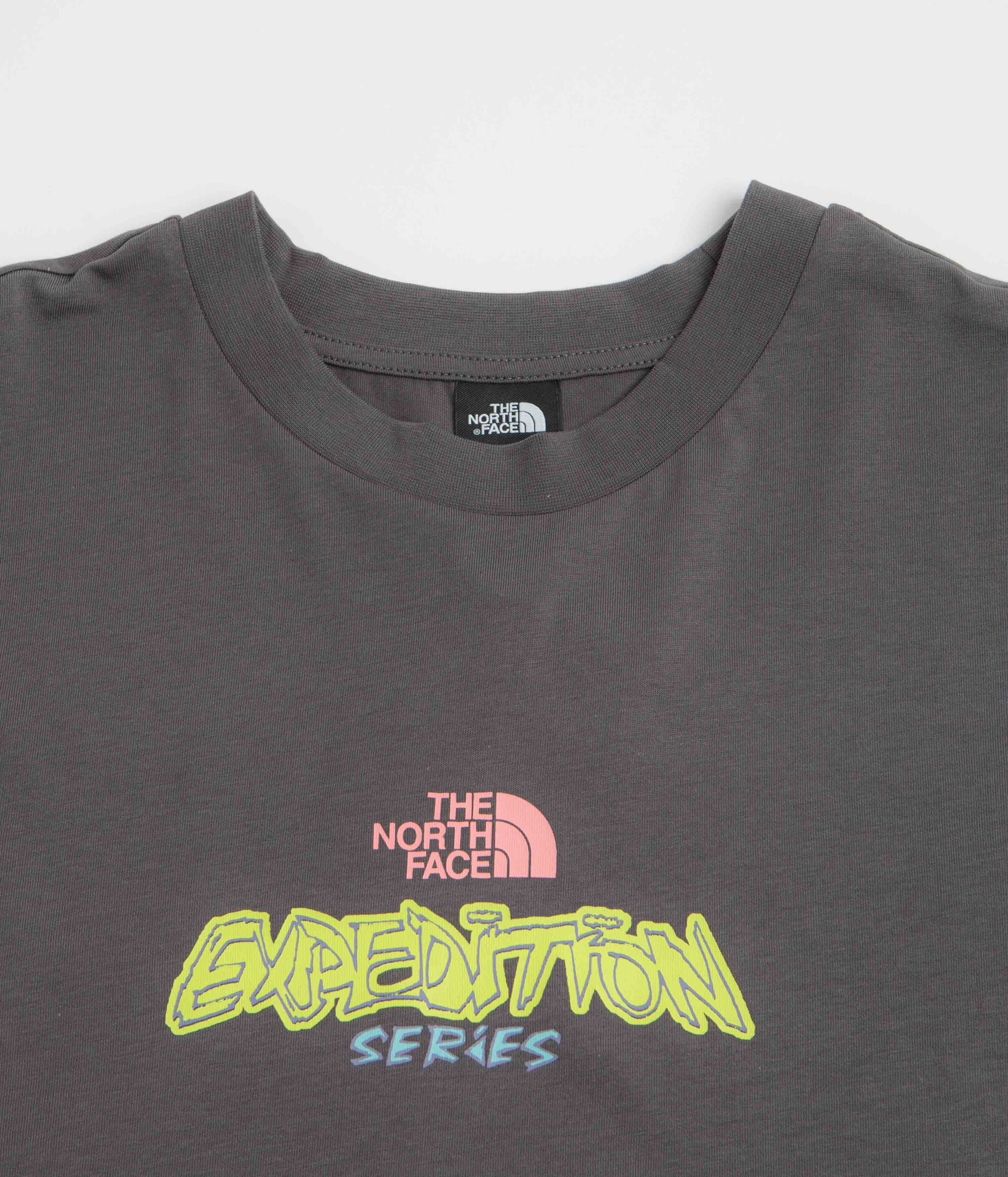 The North Face Expedition Celebration Oversized T-Shirt - Anthracite Grey - Image 4