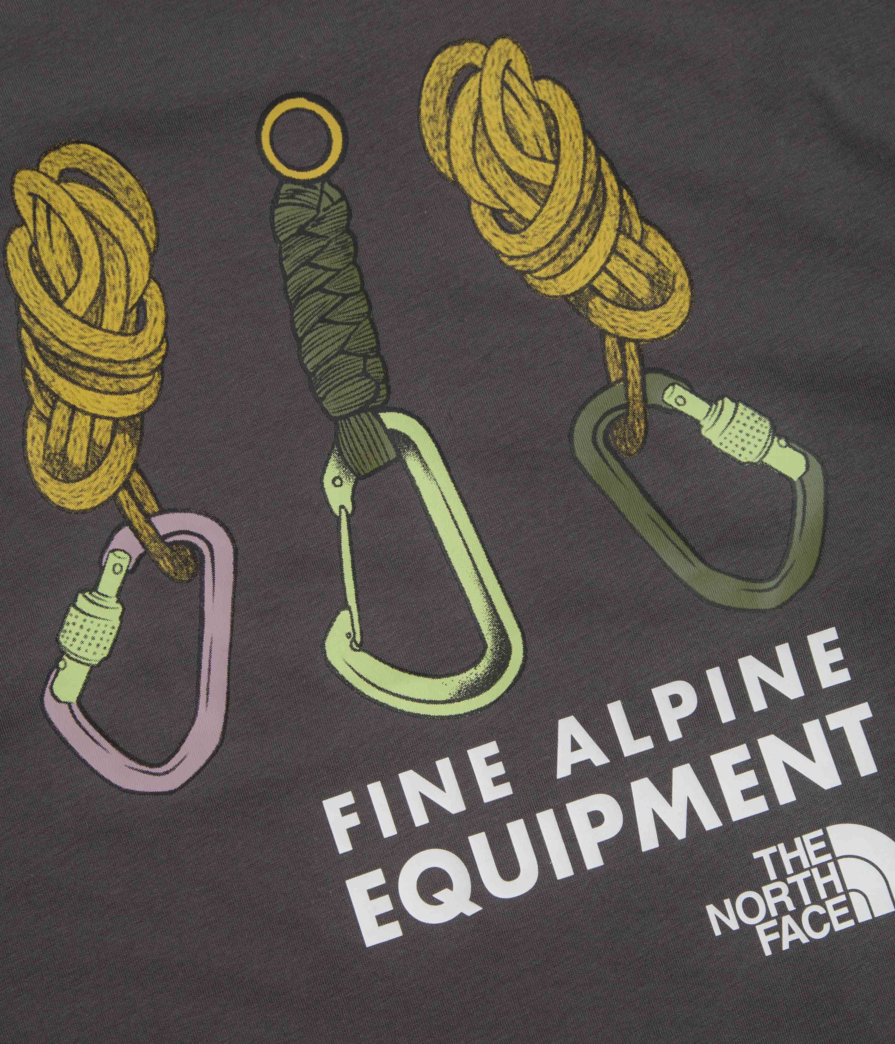 The North Face Explore Gear Relaxed T-Shirt - Anthracite Grey - Image 5