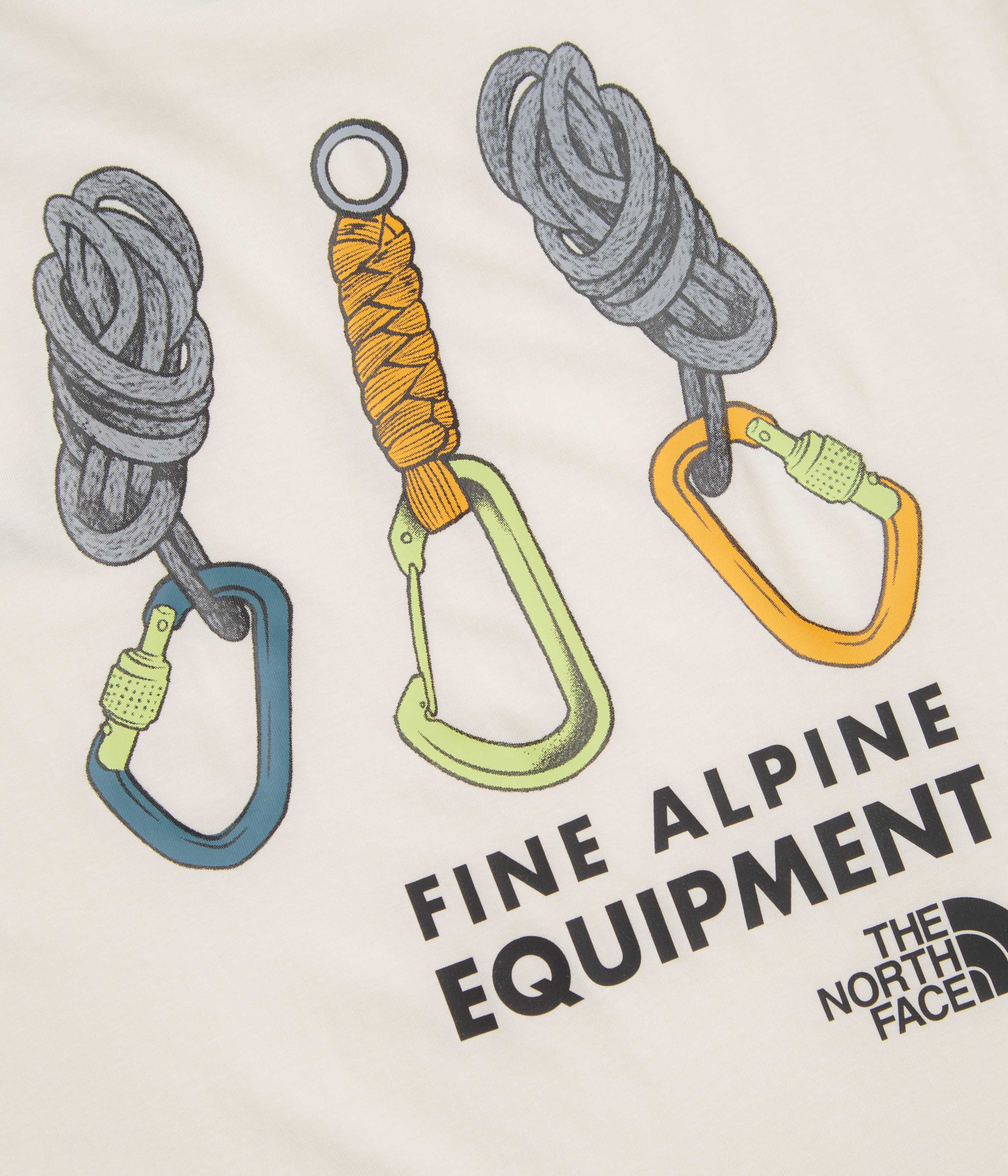 The North Face Explore Gear Relaxed T-Shirt - White Dune - Image 5