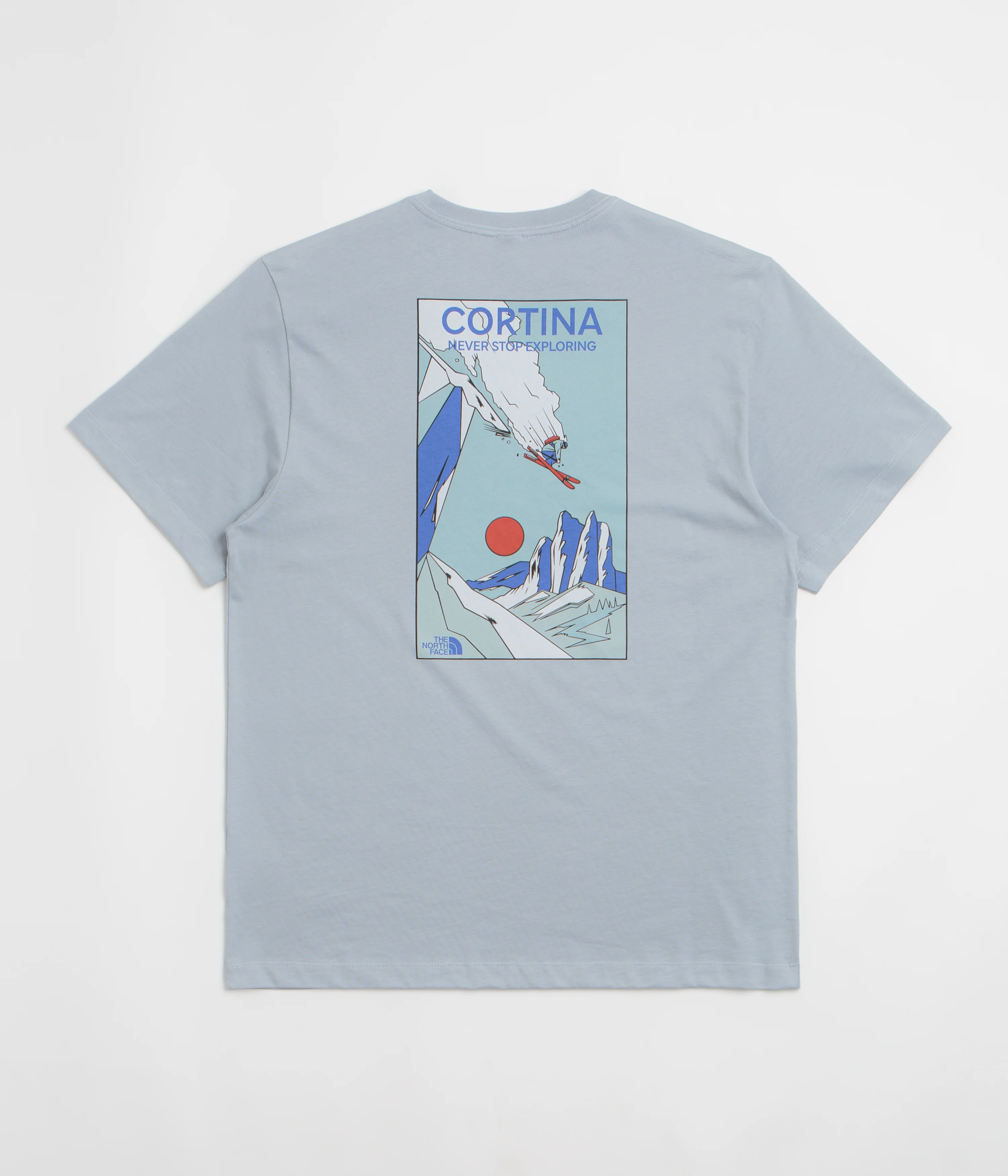 The North Face Mountain Celebration T-Shirt - Frost Grey