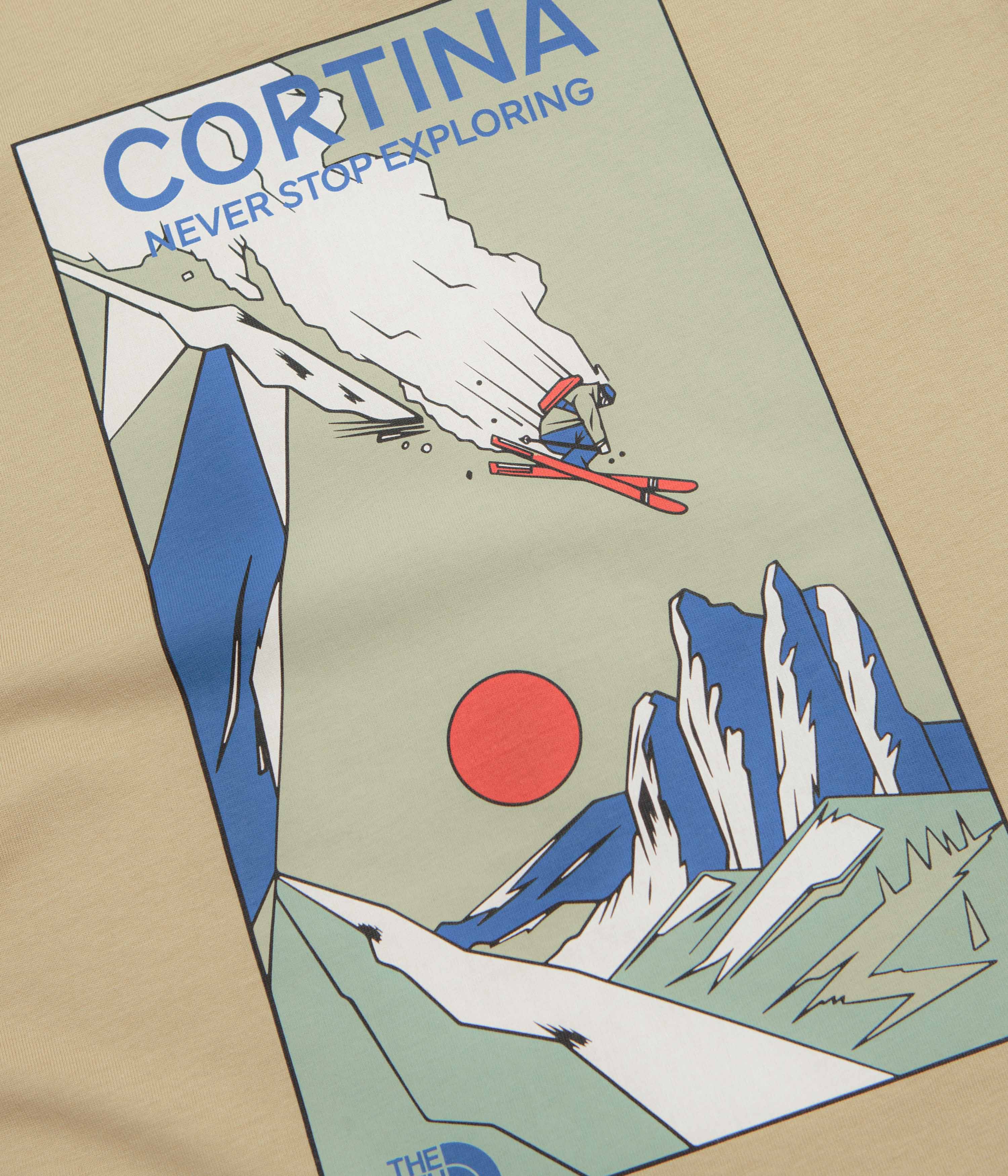 The North Face Mountain Celebration T-Shirt - Khaki Stone - Image 5