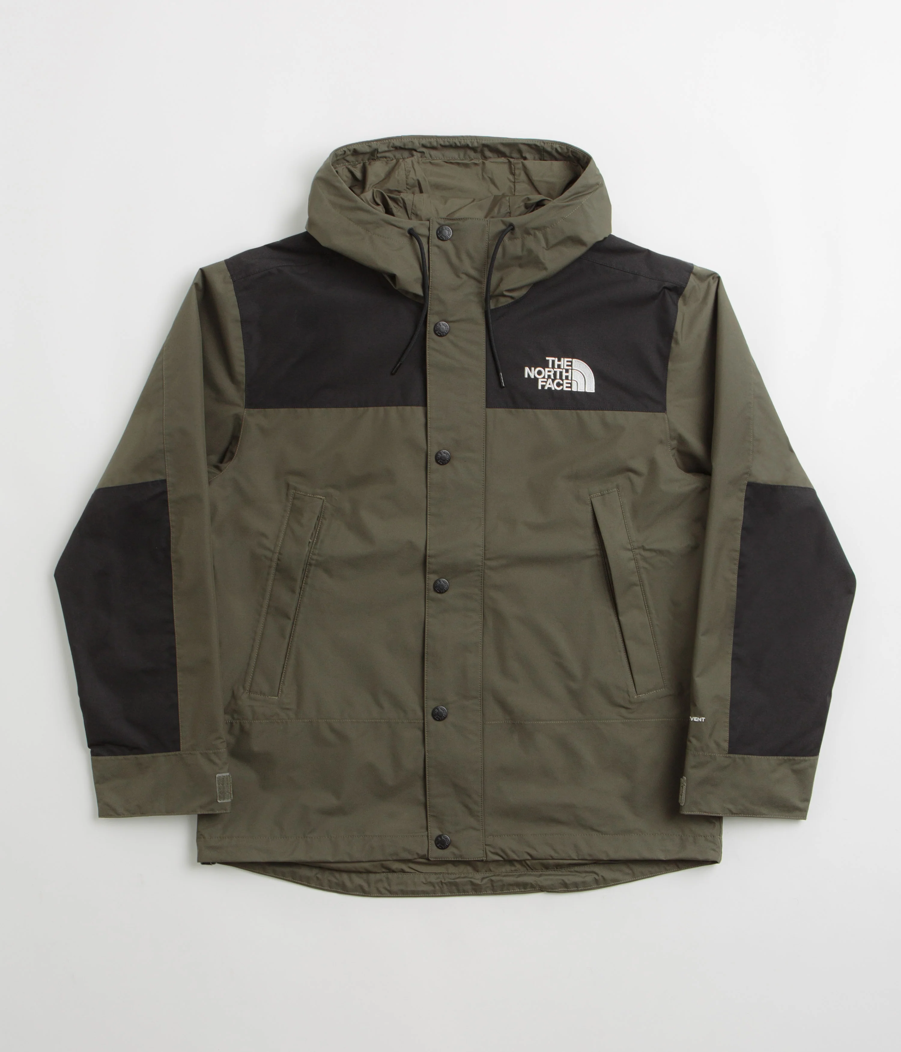 The North Face Reign On Jacket - New Taupe Green / TNF Black