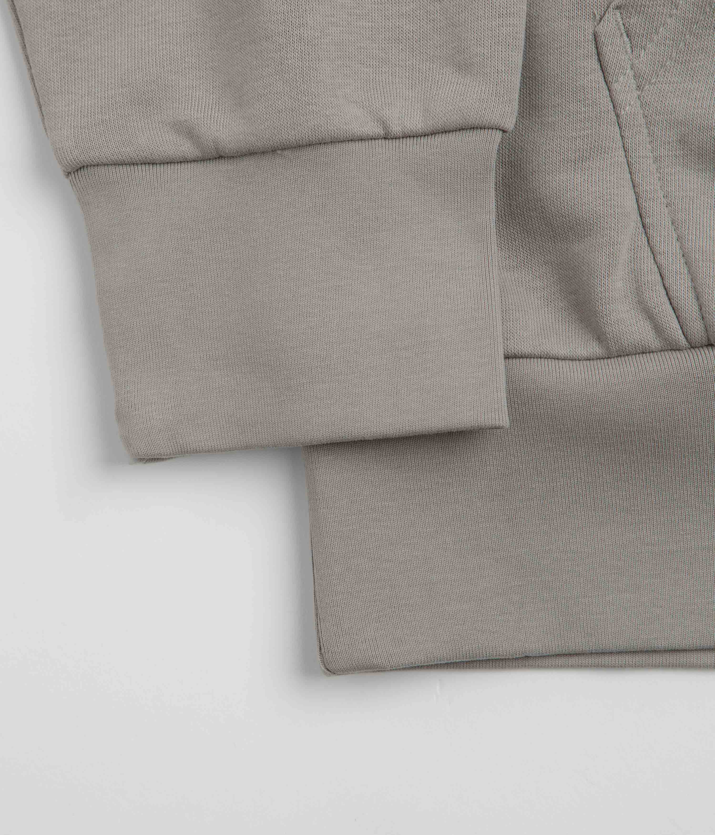The North Face Simple Dome Light Full Zip Hoodie - Stone Slab - Image 5