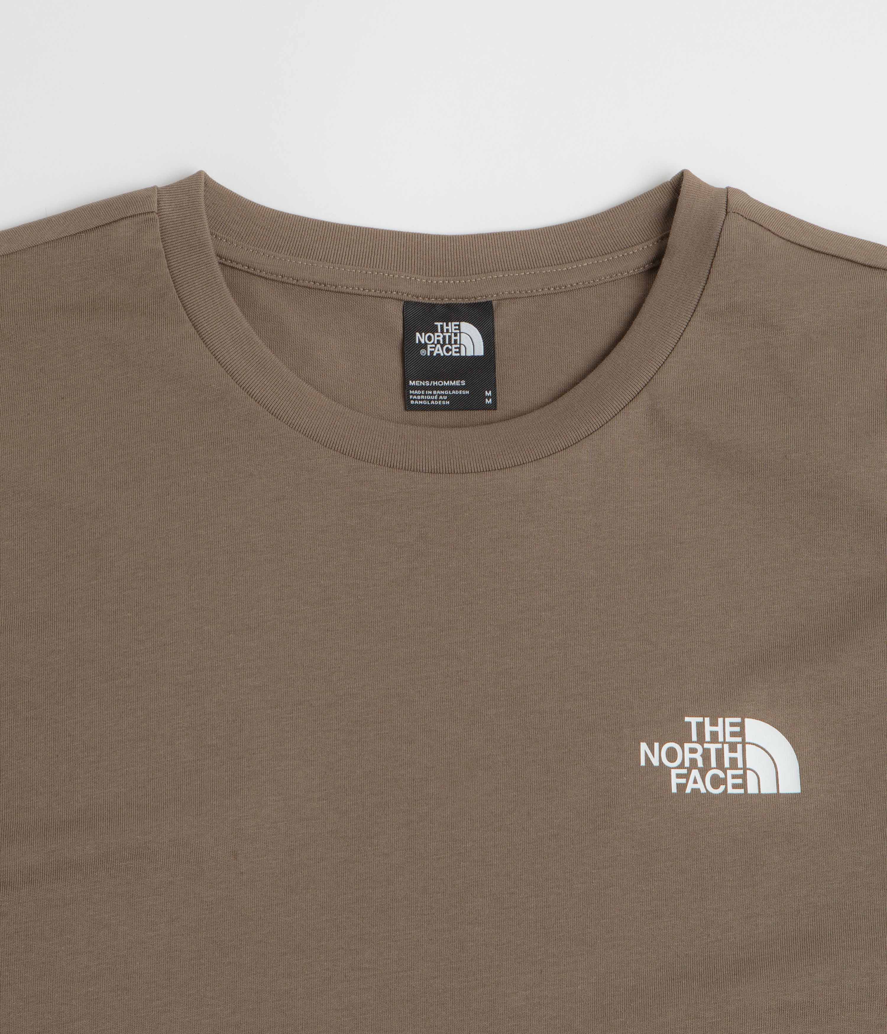 The North Face Simple Dome T-Shirt - Mocha Brown - Image 3
