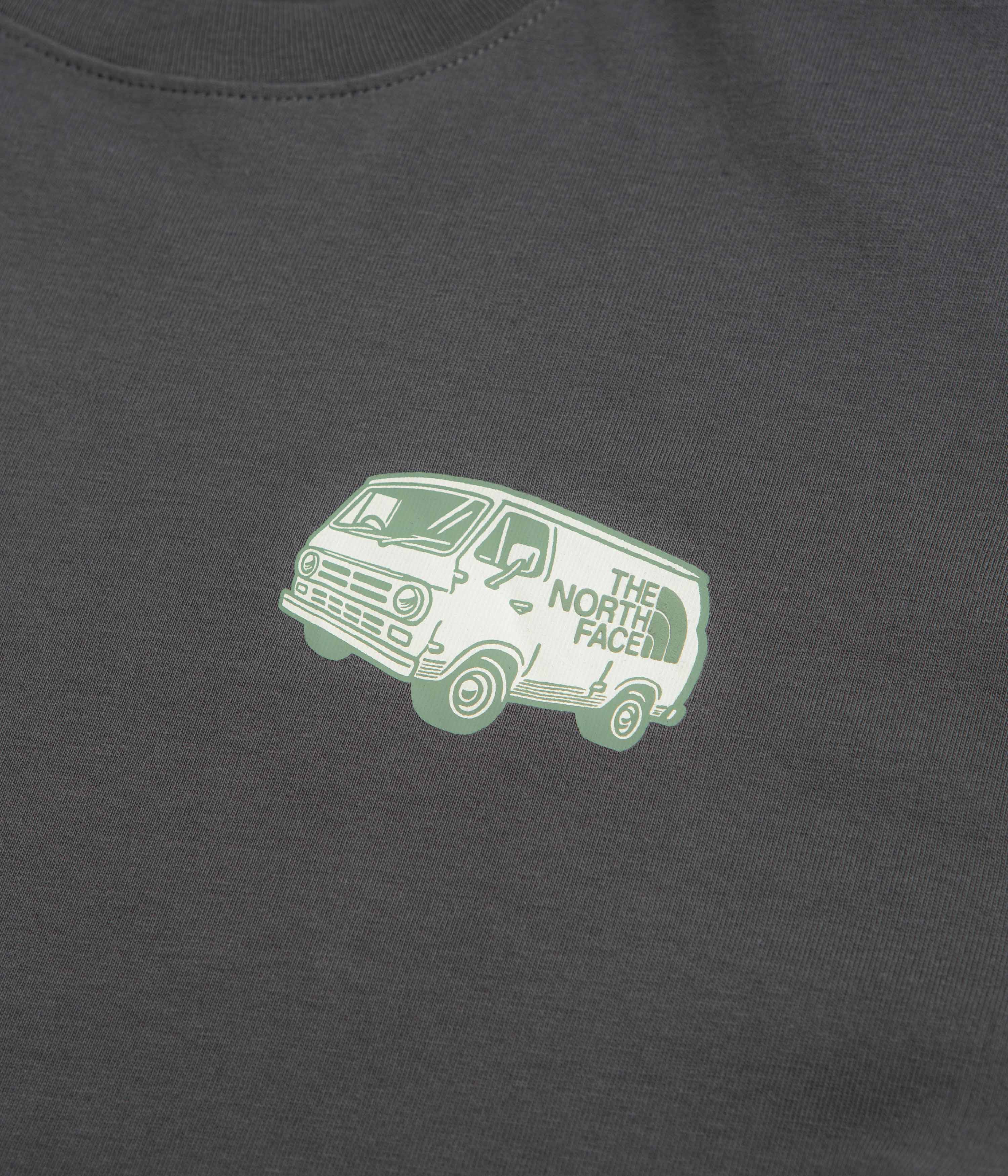The North Face Van Life Relaxed T-Shirt - Anthracite Grey - Image 4