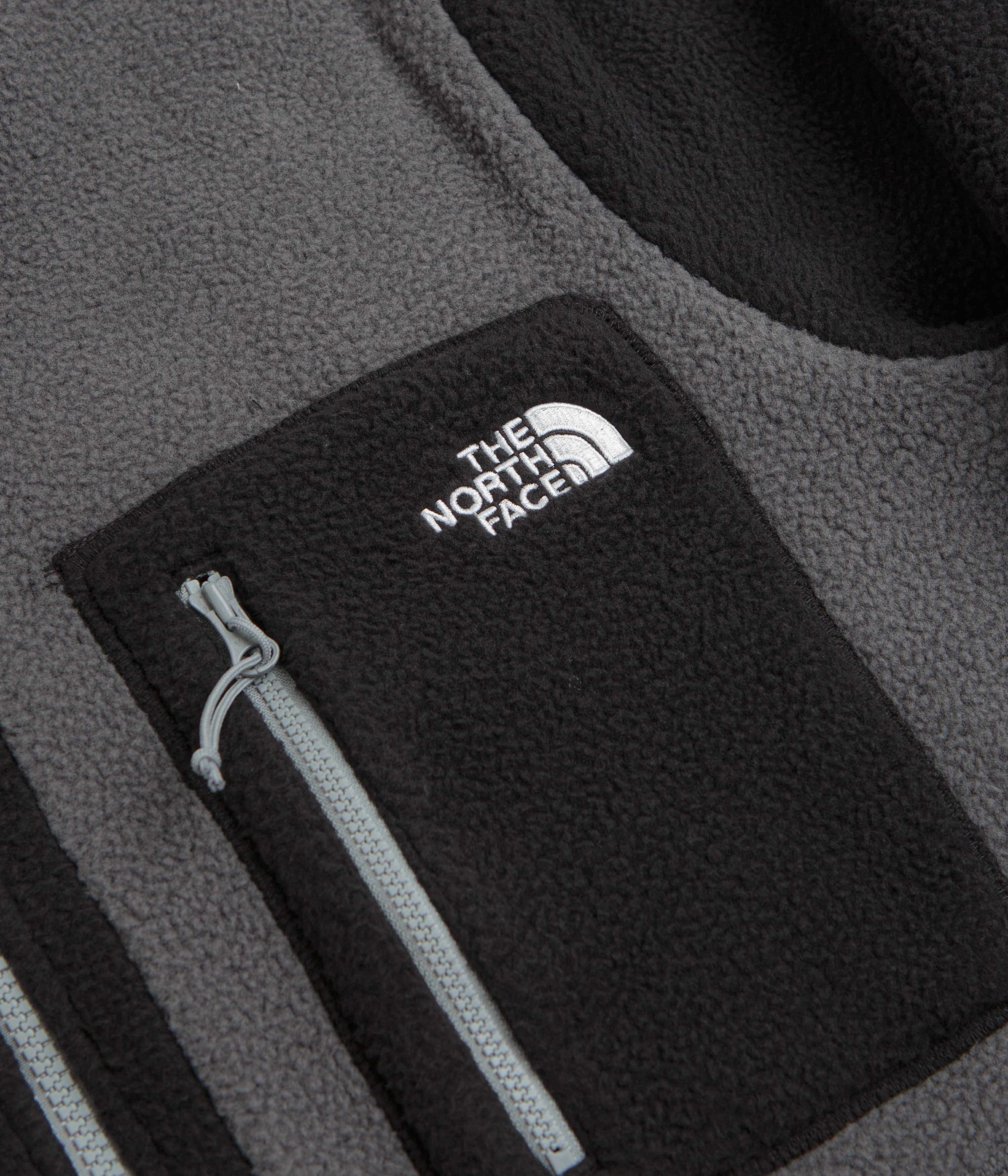 The North Face Yumiori Full Zip Fleece - Anthracite Grey / TNF Black - Image 4
