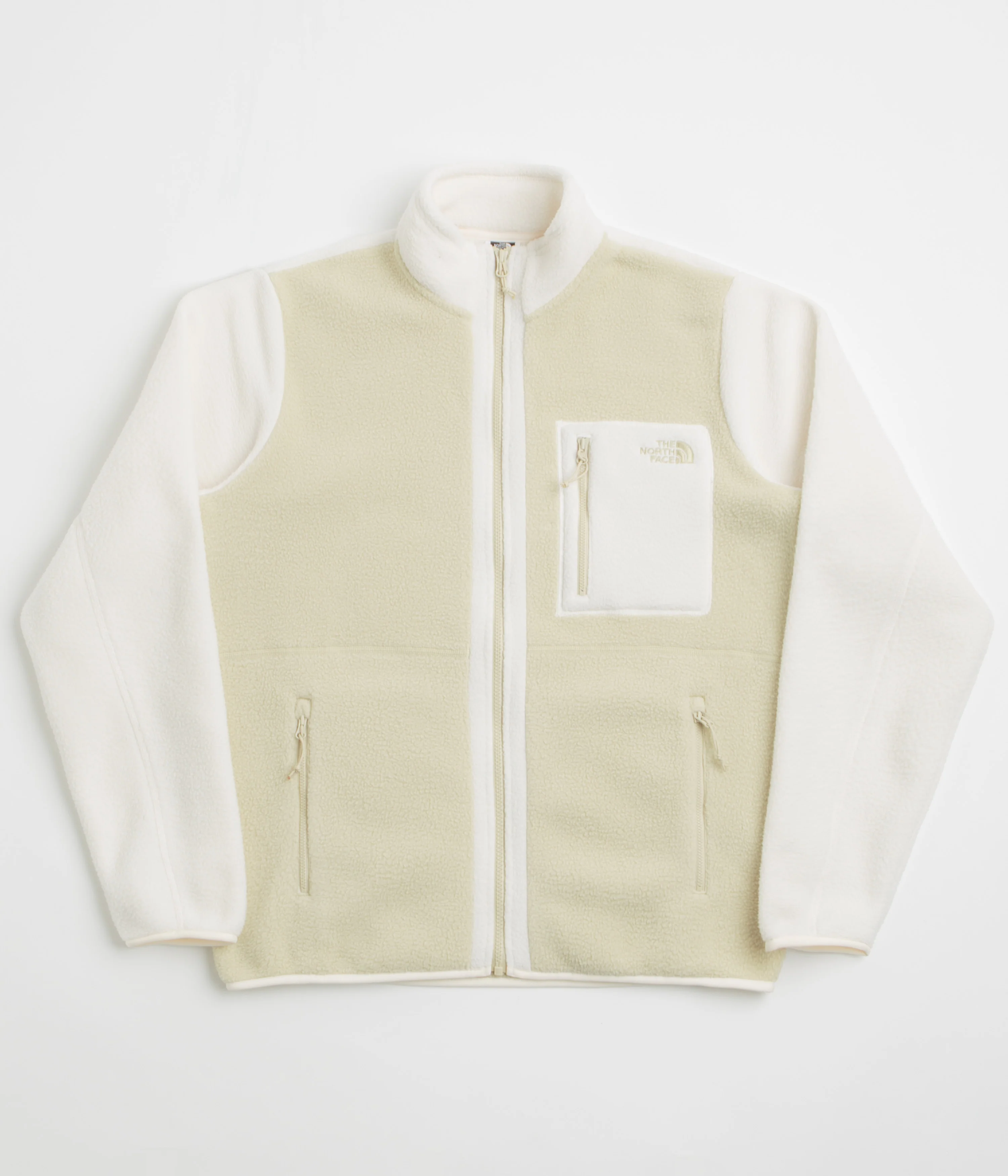 The North Face Yumiori Full Zip Fleece - Gravel / White Dune / Gravel